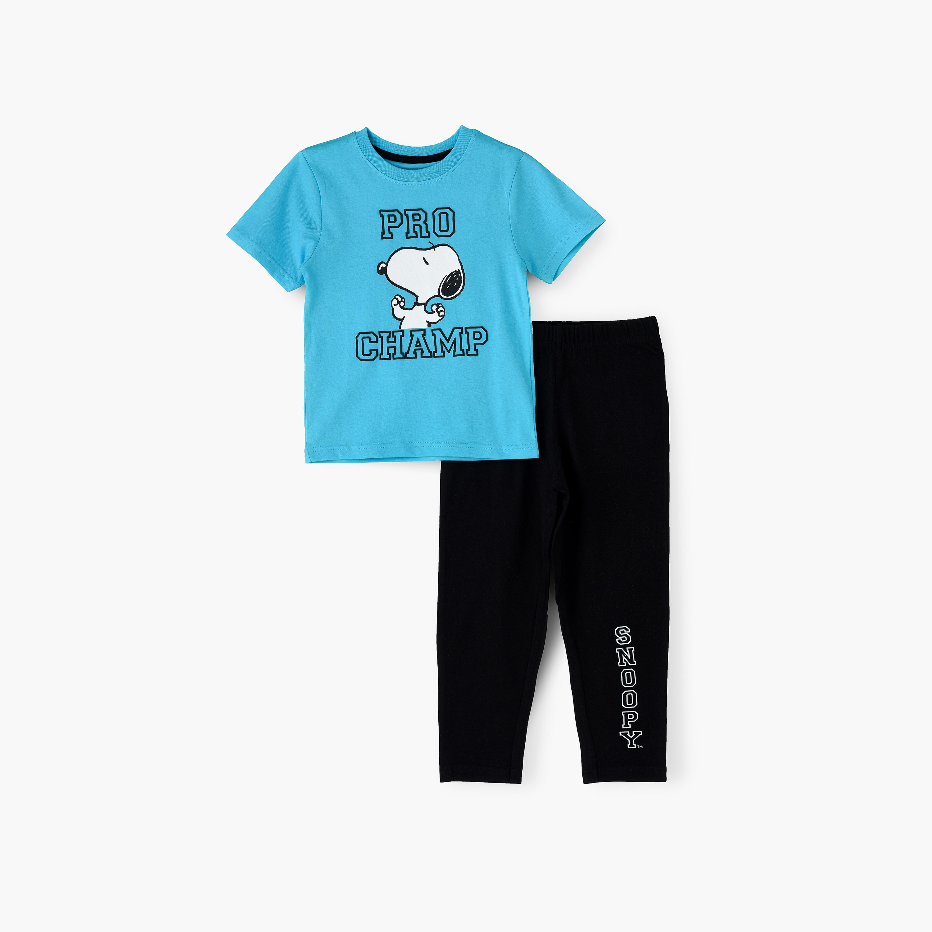Urban Haul X Peanuts Snoopy Pyjama Set-boys-clothing-nightwear-image-1