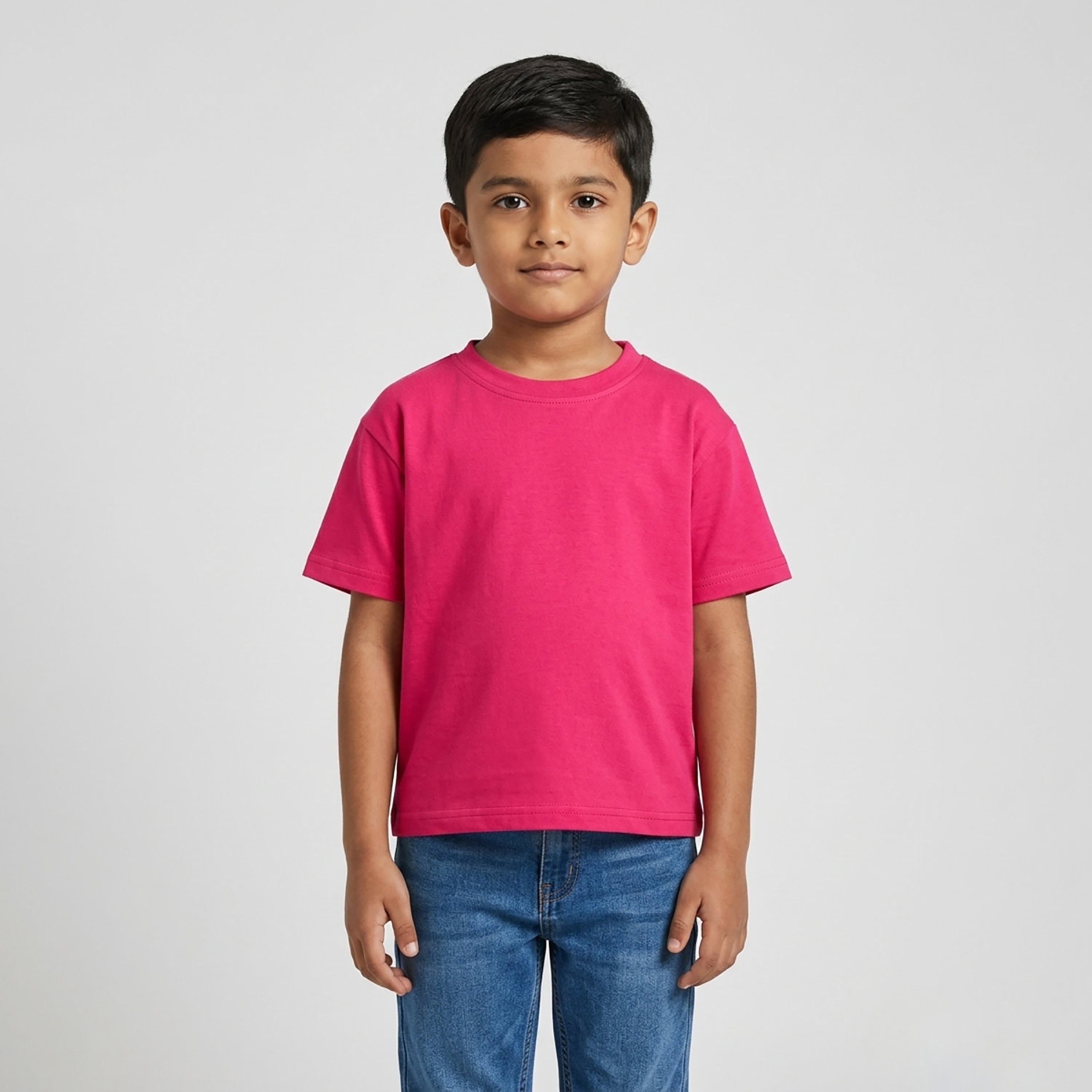 Babyqlo Short Sleeves Solid Boxy-Fit Oversize T-Shirt-boys-clothing-tshirtsandpolos-image-2