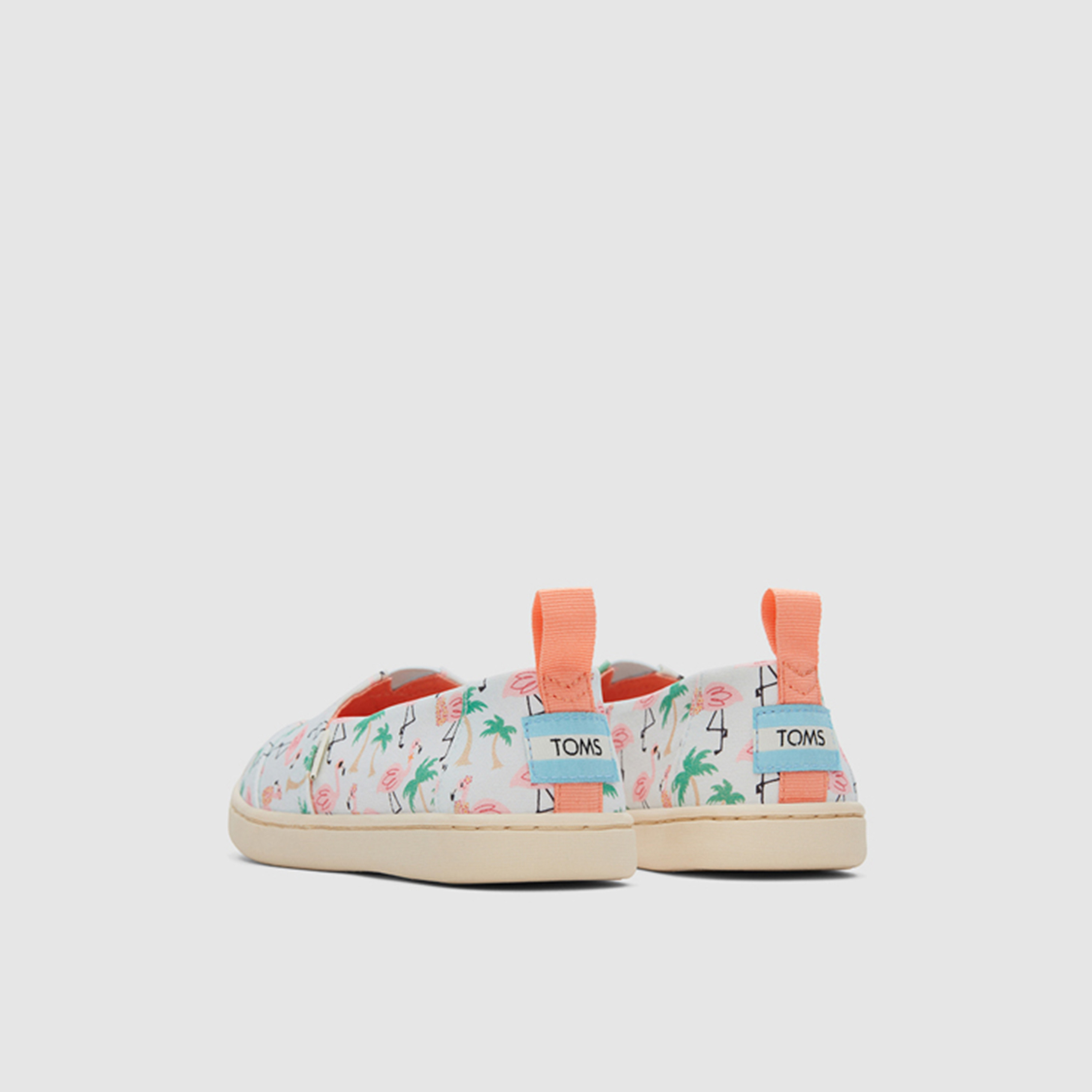 Toms Kids Slip-On Flamingo Print Espadrille | 10017768-boys-shoes-loafers-image-2