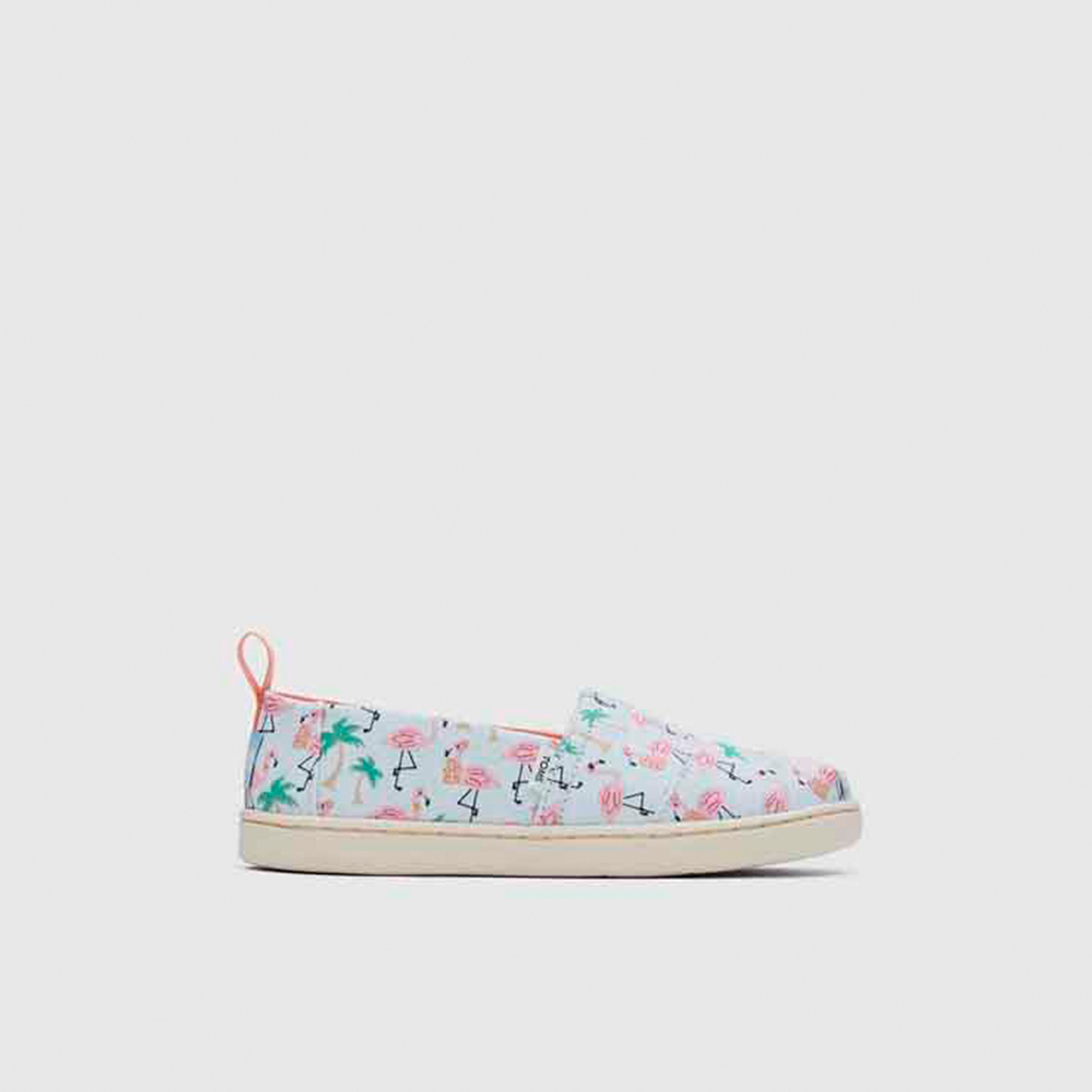 Toms Kids Slip-On Flamingo Print Espadrille | 10017768-boys-shoes-loafers-image-3