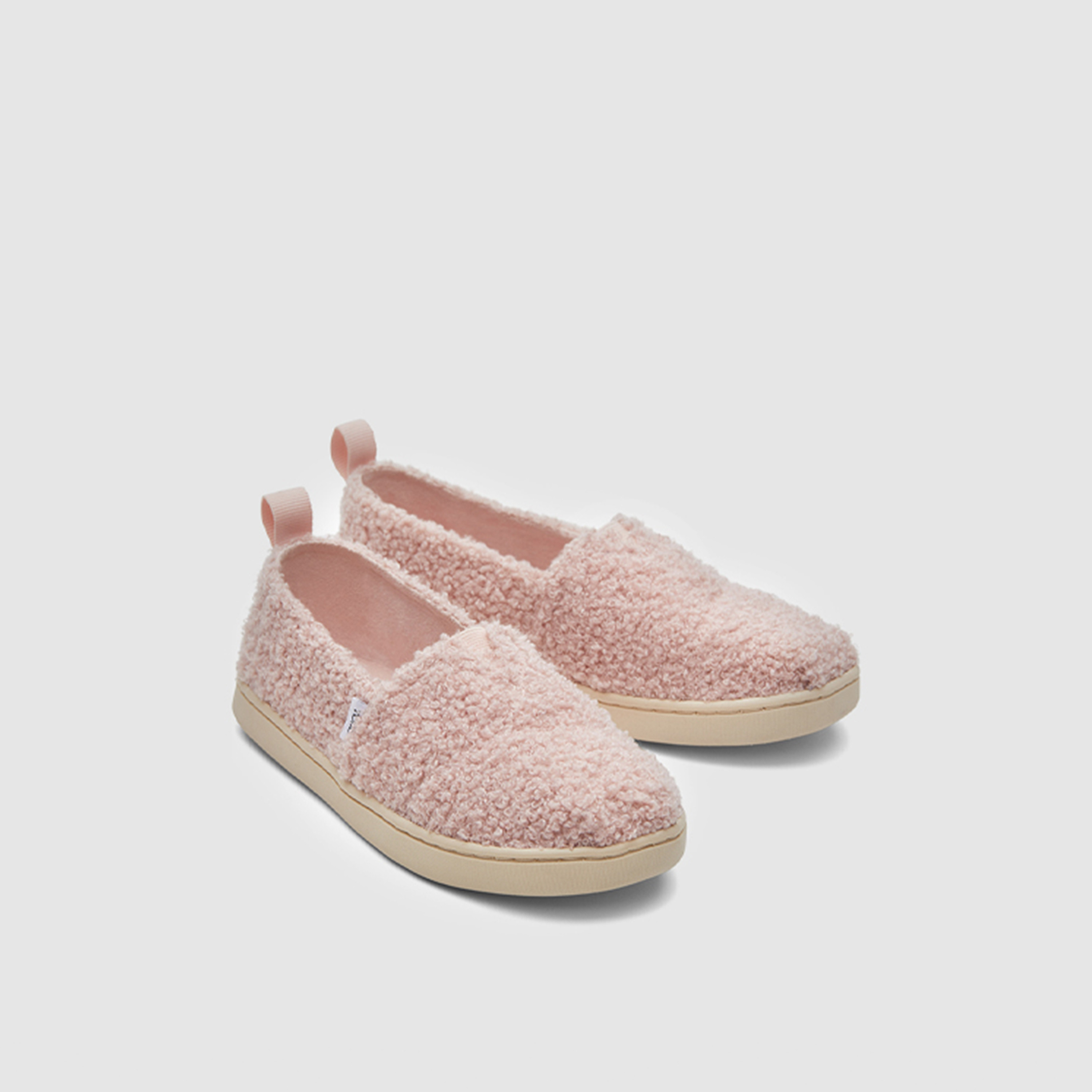 Toms Girls Slip-On Fur Upper Espadrille | 10018675-girls-shoes-loafers-image-1