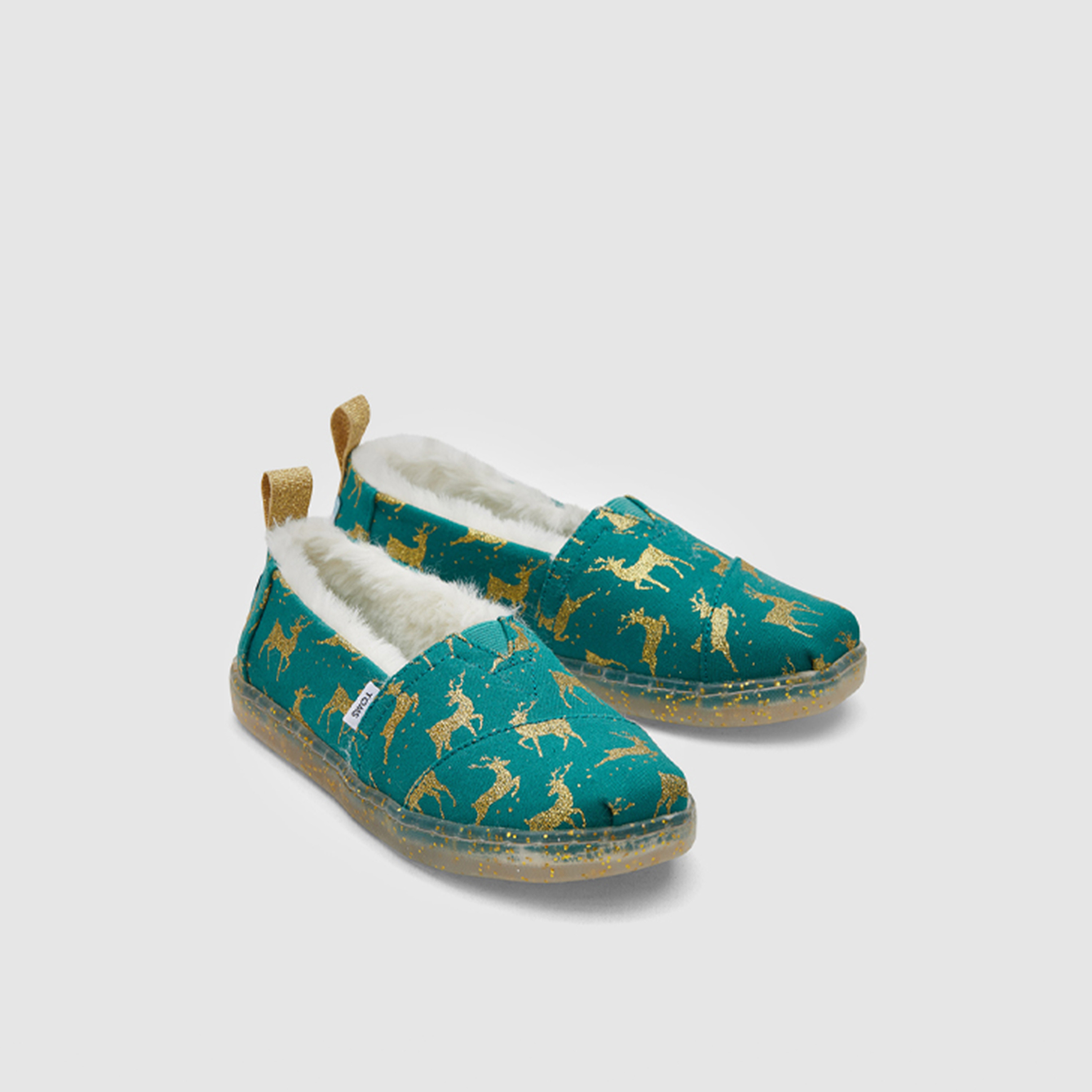 Toms Kids Slip-On Reindeer Print Espadrille | 10019237-boys-shoes-loafers-image-1