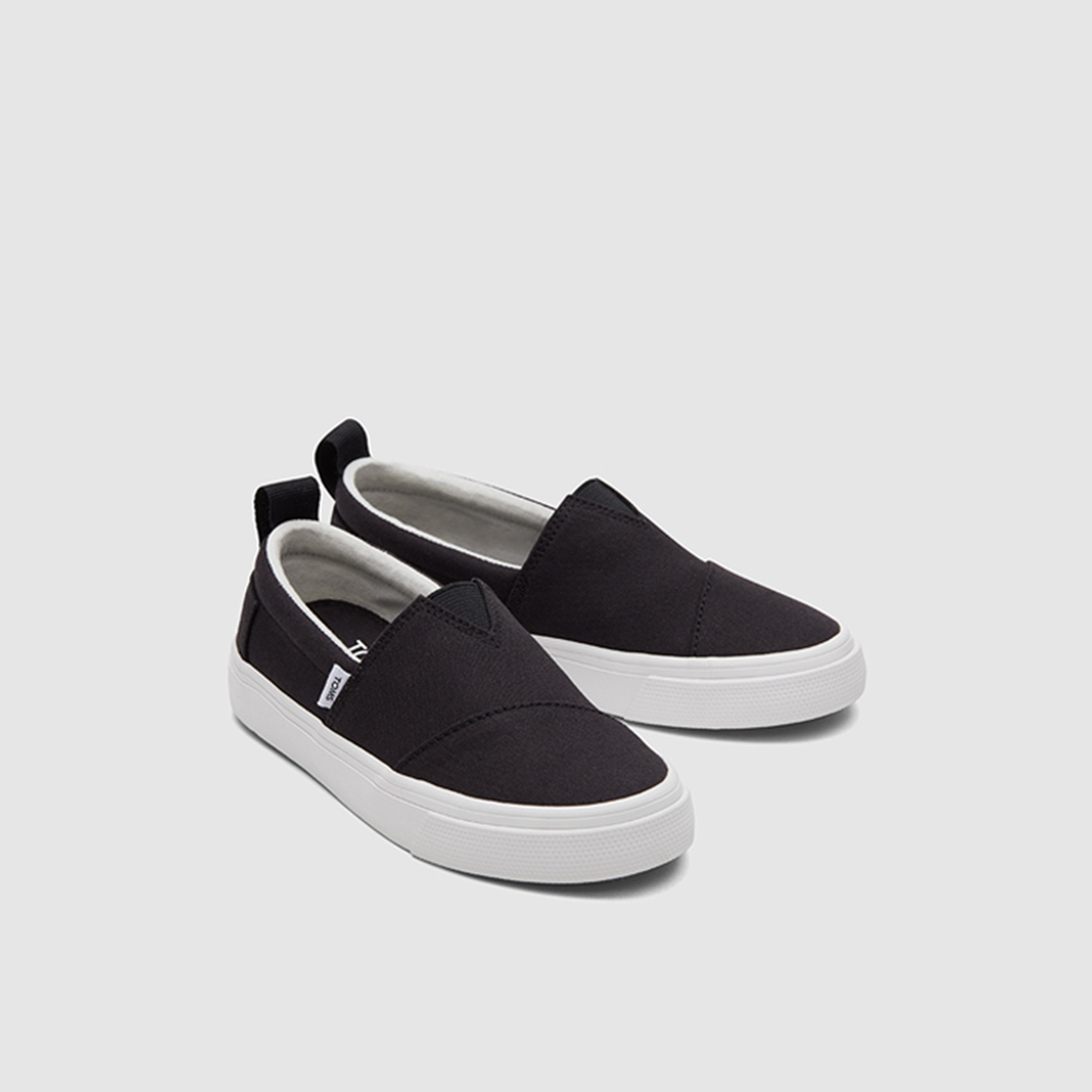 Toms Kids Slip-On Solid Texttured Espadrille | 10019839-boys-shoes-loafers-image-1