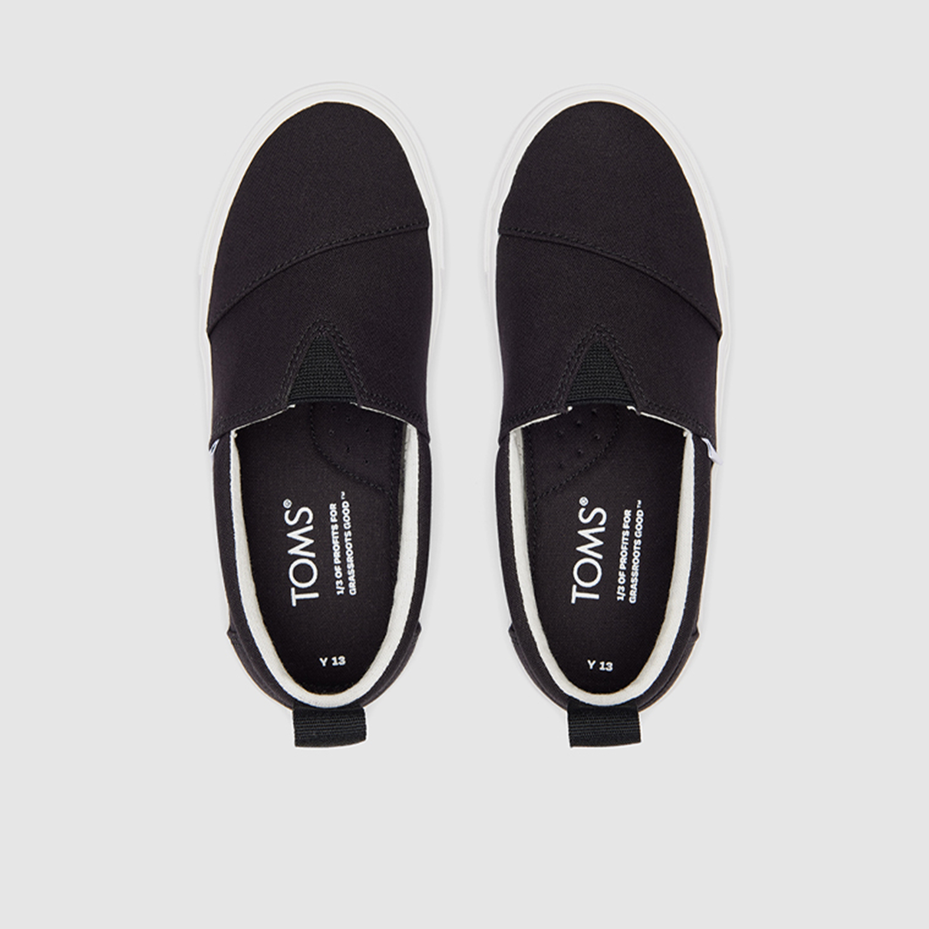 Toms Kids Slip-On Solid Texttured Espadrille | 10019839-boys-shoes-loafers-image-5
