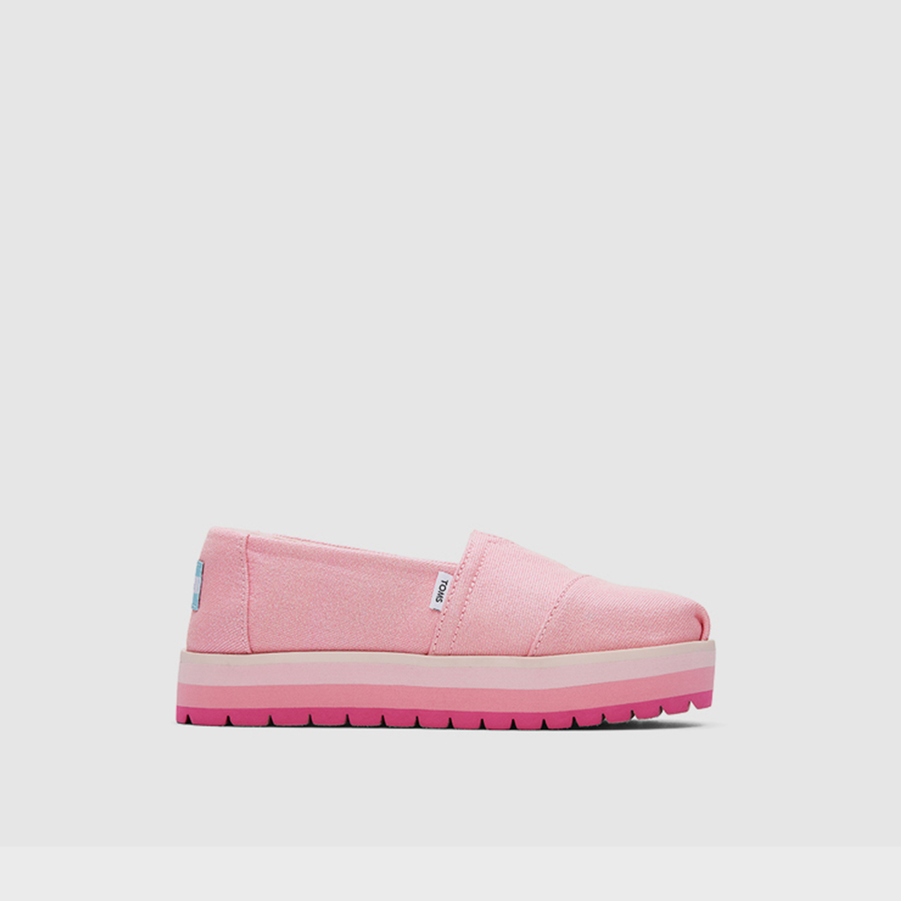 Toms Girls Slip-On Textured Espadrille | 10019840-girls-shoes-loafers-image-3