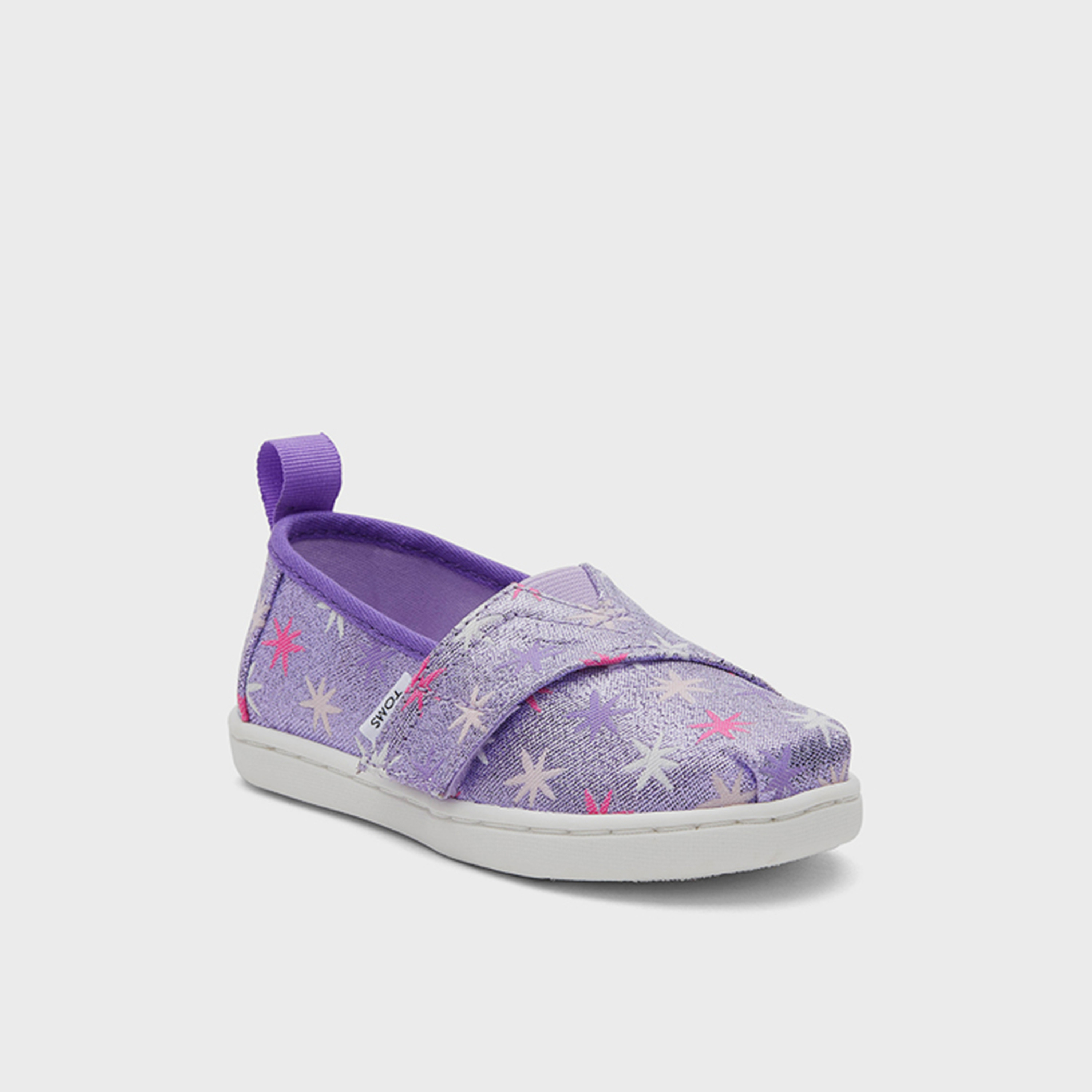 Toms Girls Slip-On Printed Metallic Espadrille | 10020116-girls-shoes-loafers-image-4
