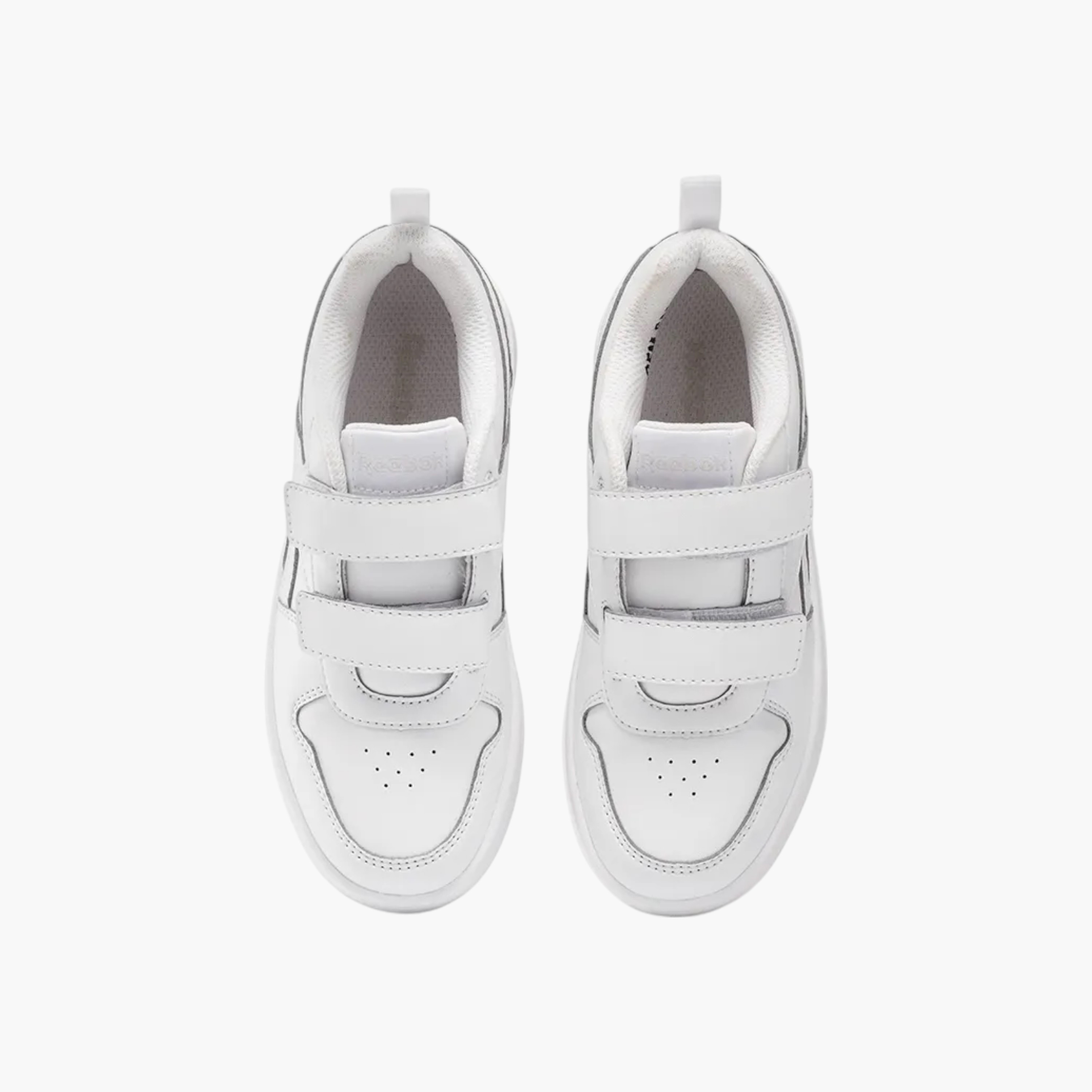 Reebok Kids' Panelled School Shoes with Hook and Loop Closure-girls-shoes-schoolshoes-image-3