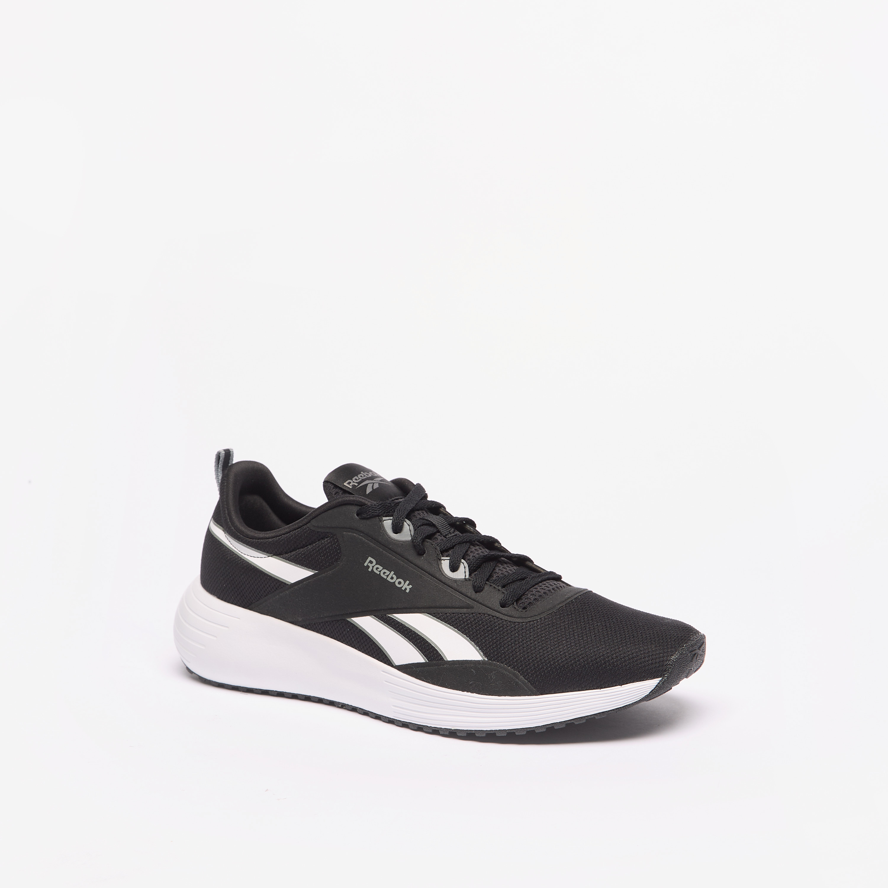 Buy Men s Reebok Men s Logo Detail Sports Shoes with Lace Up Closure LITE PLUS 4 Online Centrepoint Kuwait