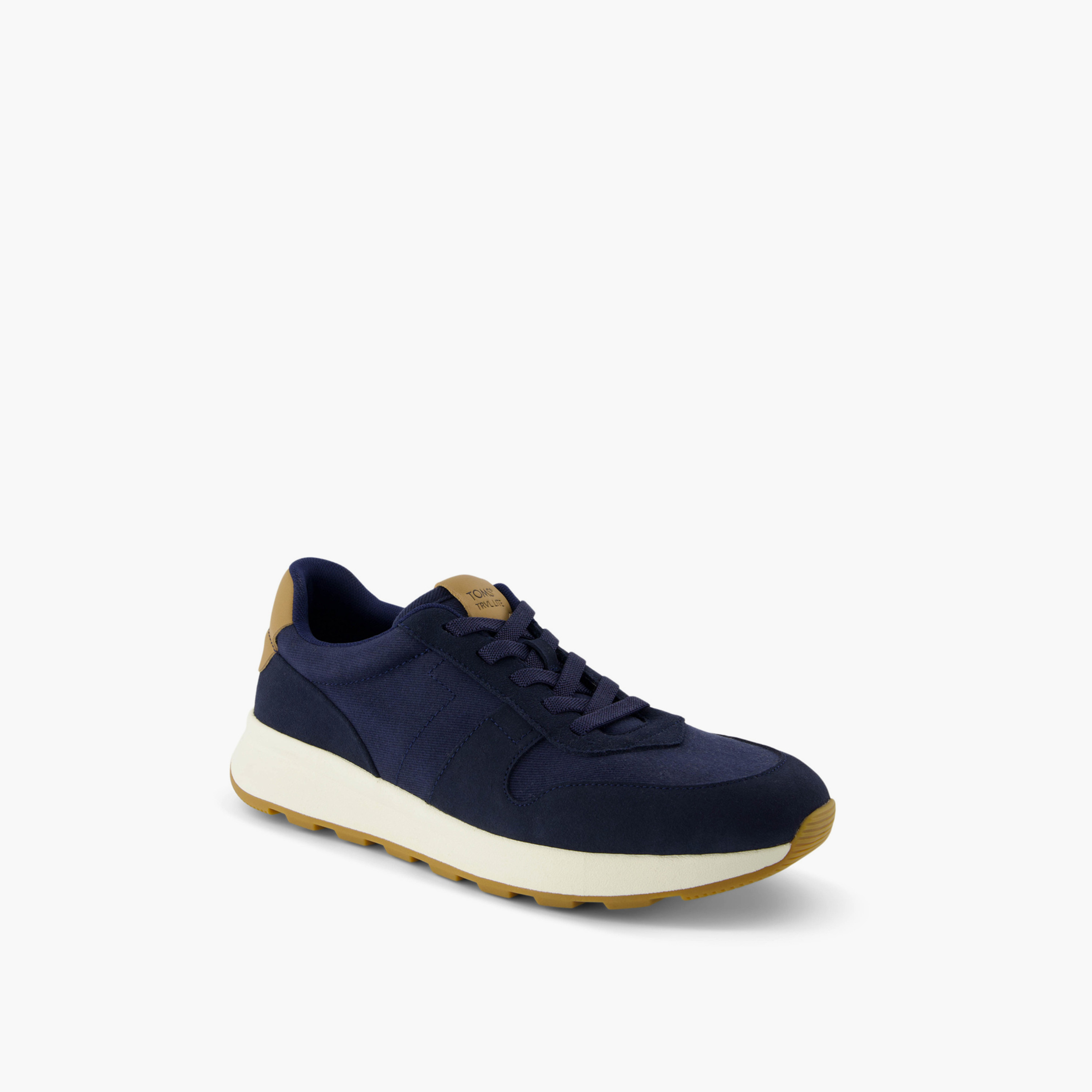 Toms Men's Lace-Up Trvl Lite Retro Low Ankle Sneakers | 10021374-men-shoes-sneakers-image-1