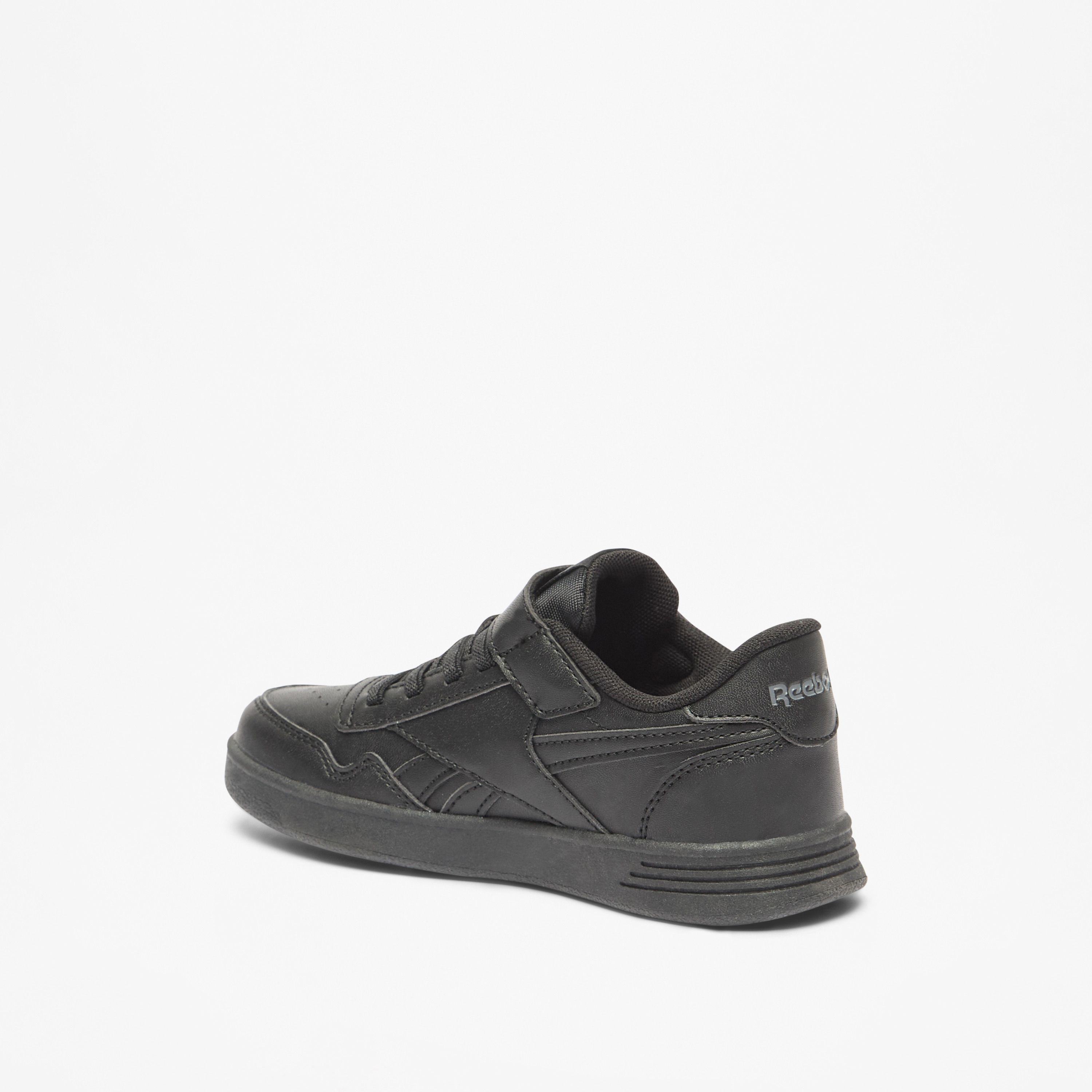 Reebok Kids Logo Detail Sports Shoes with Hook and Loop Closure - COURT ADVANCE-sports-boys-shoes-image-2