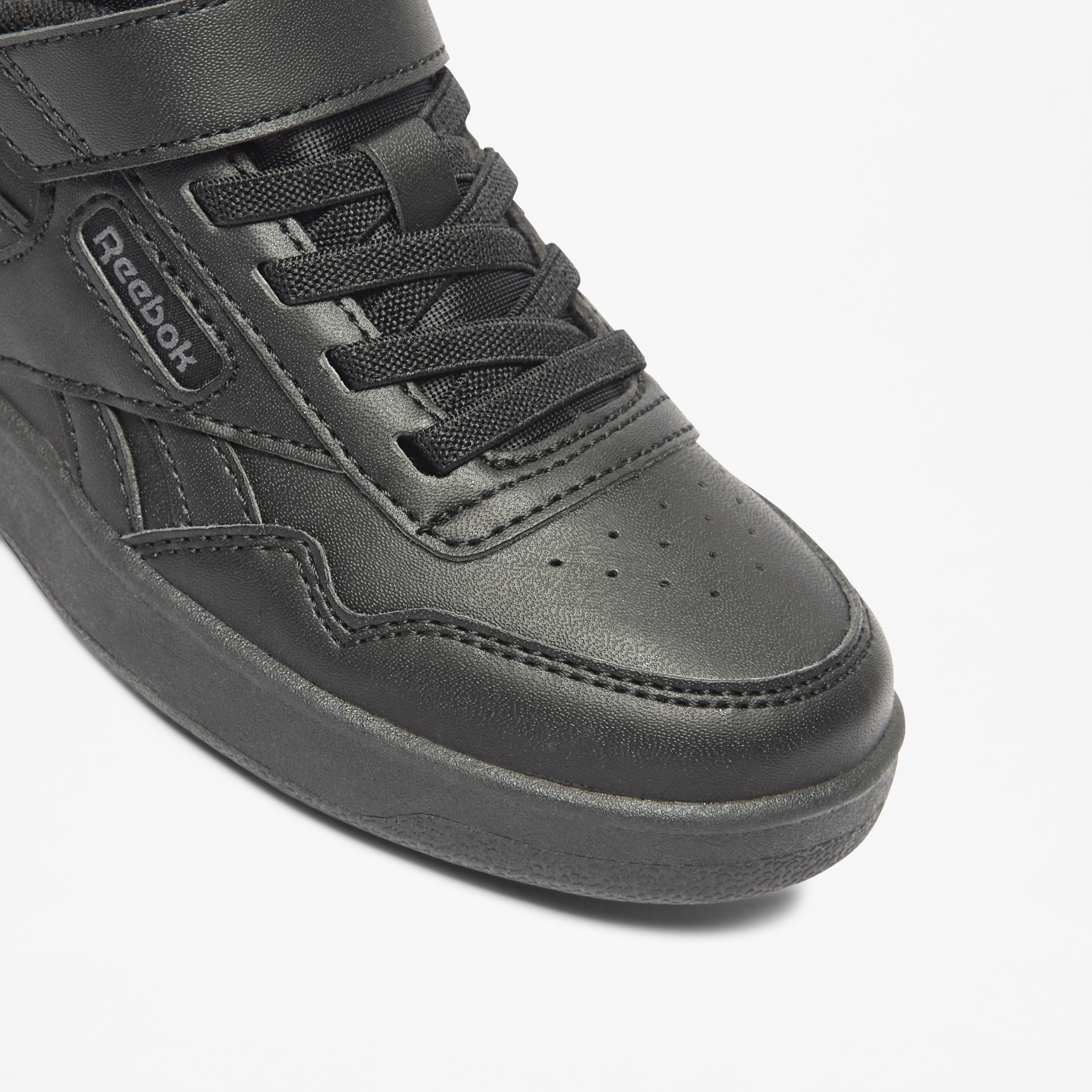 Reebok Kids Logo Detail Sports Shoes with Hook and Loop Closure - COURT ADVANCE-sports-boys-shoes-image-5