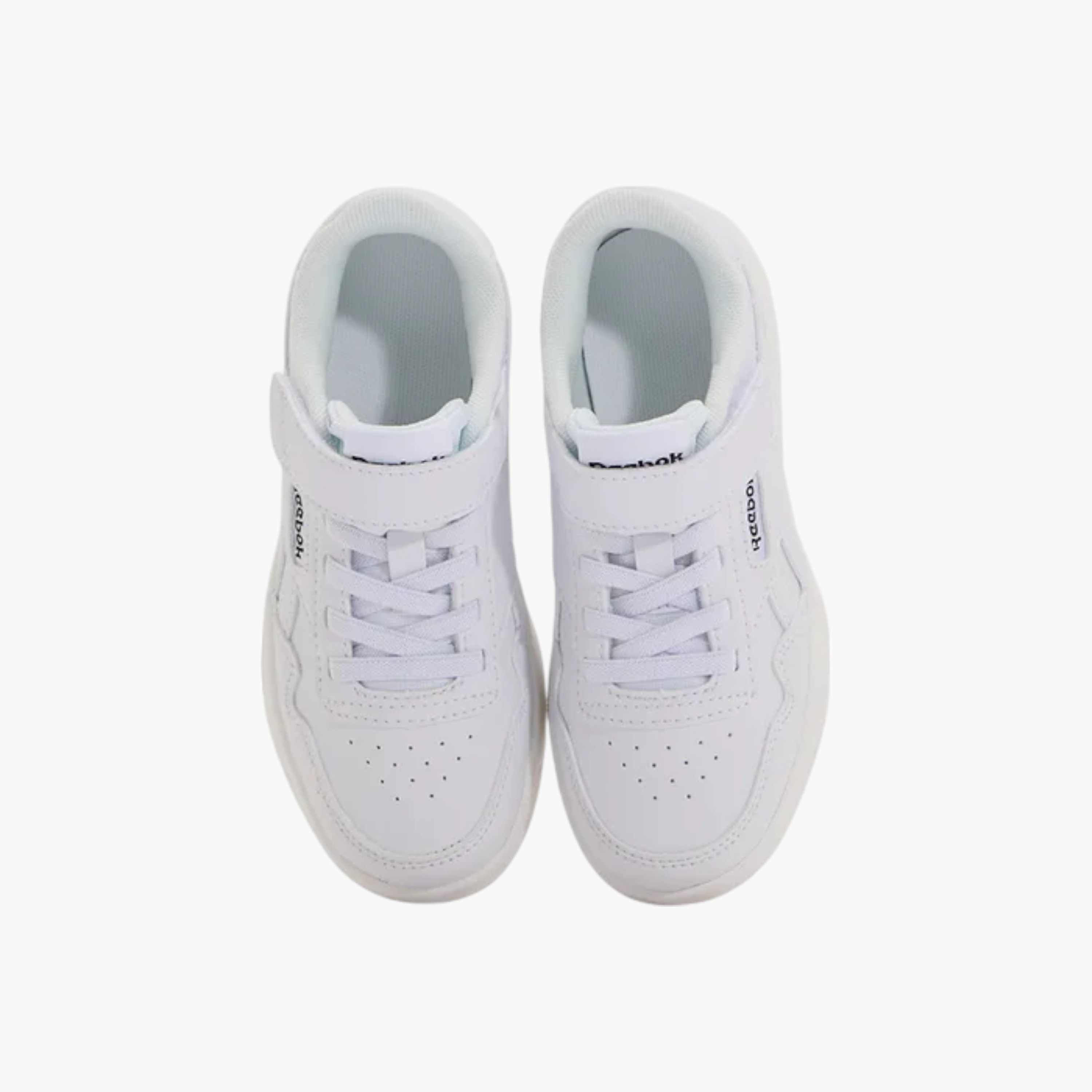 Reebok Kids' Panelled School Shoes with Hook and Loop Closure-girls-shoes-schoolshoes-image-3