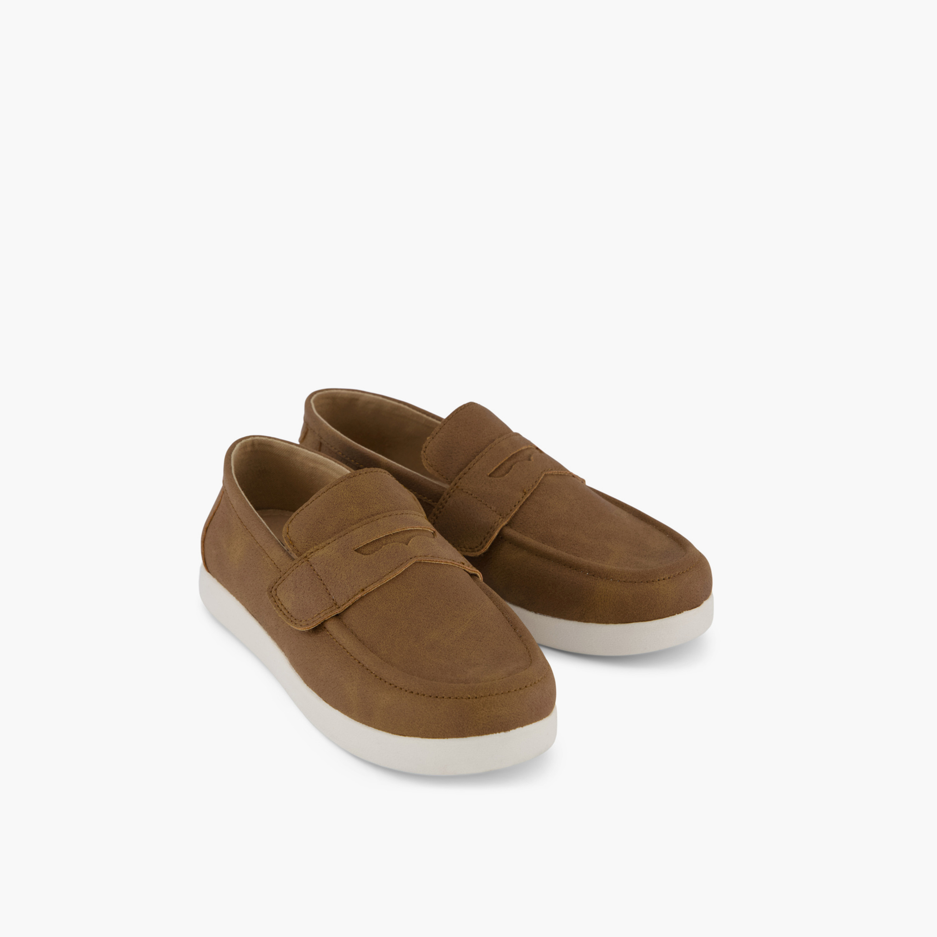 تومز- حذاء أوليفر للأطفال بخطاف وحلقة | 10022650-boys-shoes-loafers-image-1