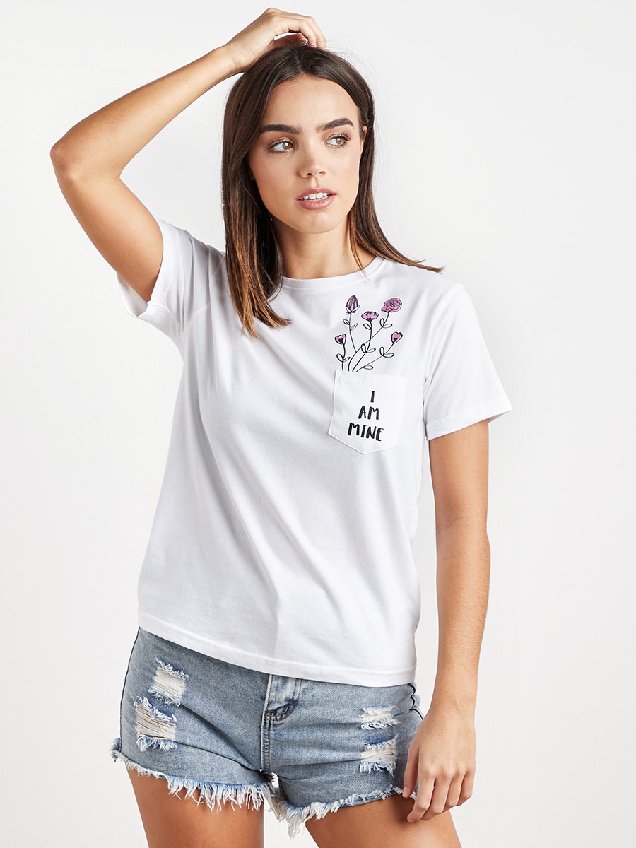 تيشرت بطبعات وأكمام قصيرة من ستايلي-women-clothing-tshirts-image-3