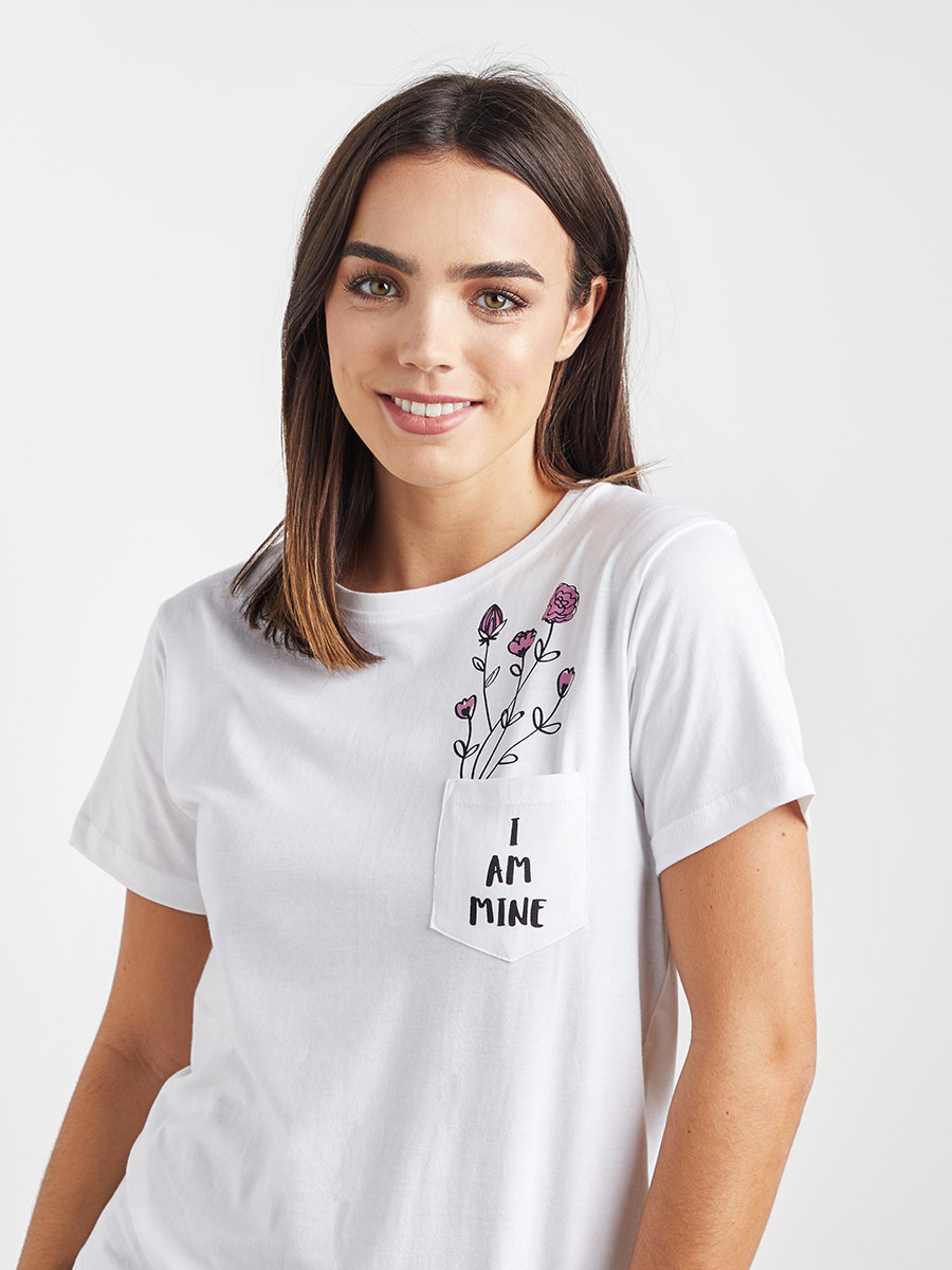 تيشرت بطبعات وأكمام قصيرة من ستايلي-women-clothing-tshirts-image-4
