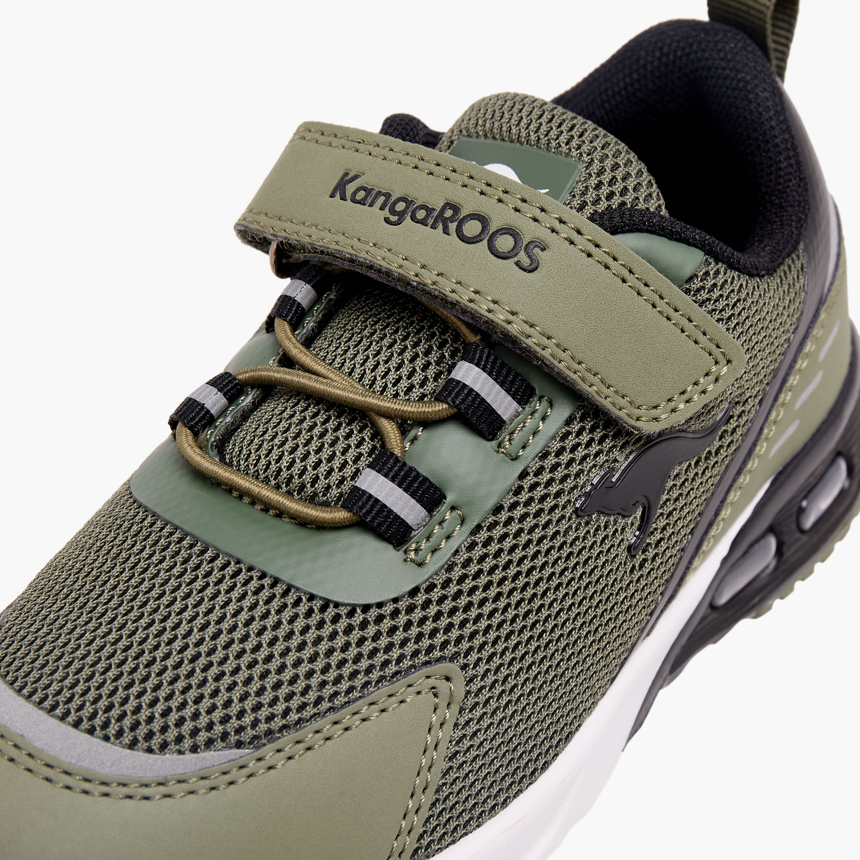 KangaROOS Boys Hook & Loop Sports Shoes-sports-boys-shoes-image-4