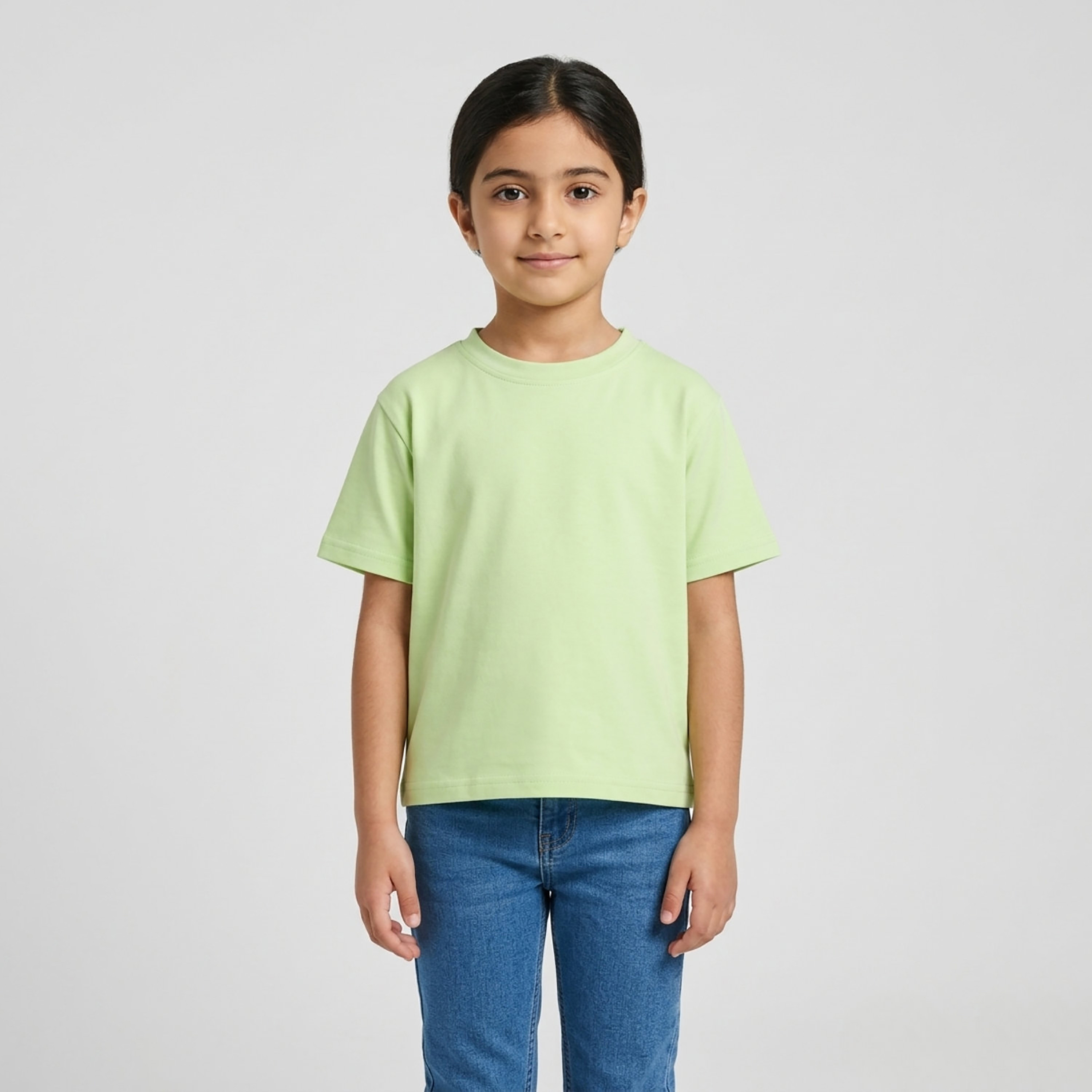 تيشيرت أوفرسايز بقصة بوكسي سادة وأكمام قصيرة من بيبيكلو-boys-clothing-tshirtsandpolos-image-1