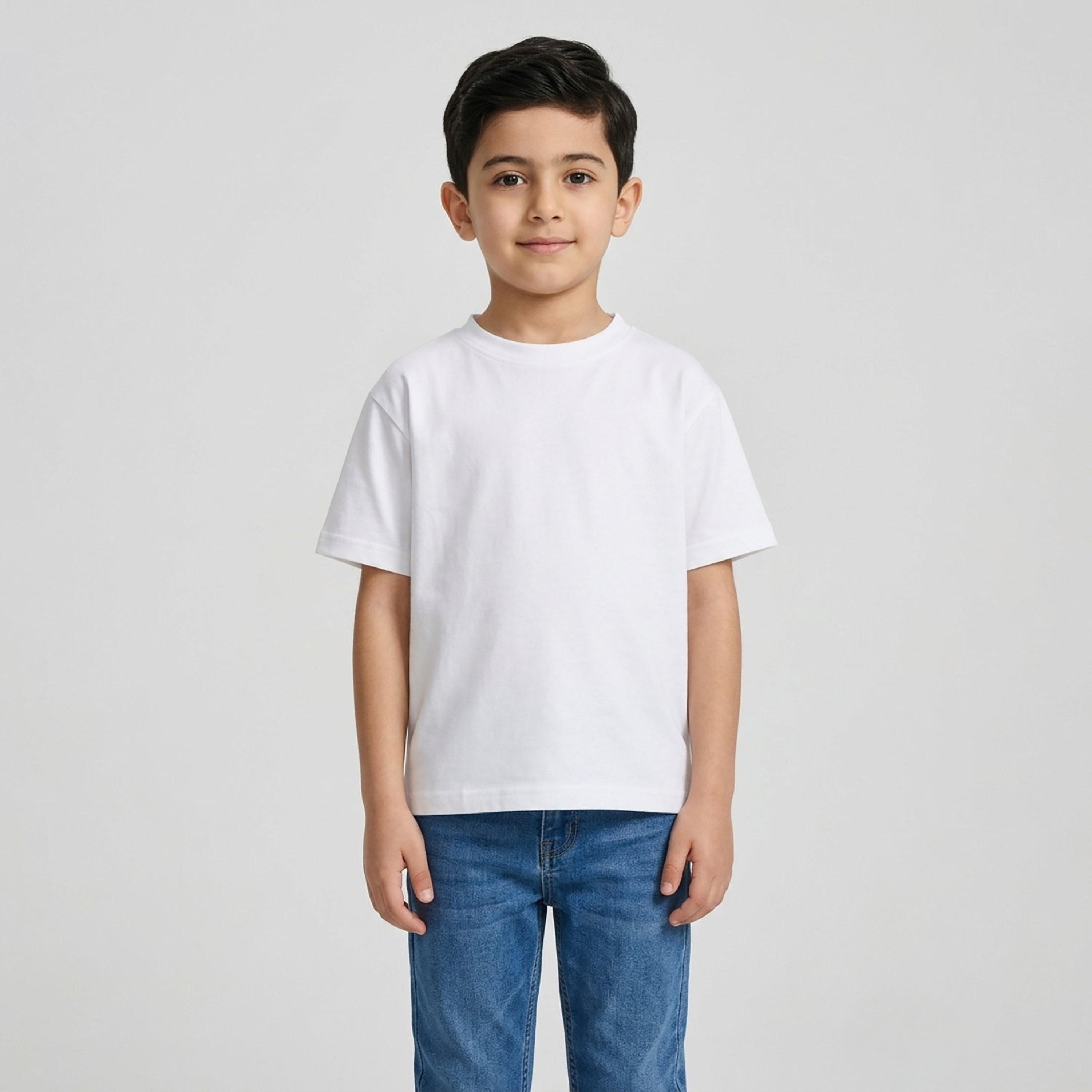 Babyqlo Short Sleeves Solid Boxy-Fit Oversize T-Shirt-boys-clothing-tshirtsandpolos-image-1