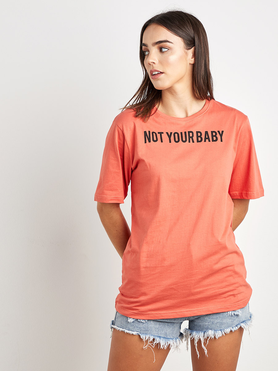 Styli Not You Baby Printed Round Neck Boxy T-shirt-women-clothing-tshirts-image-1