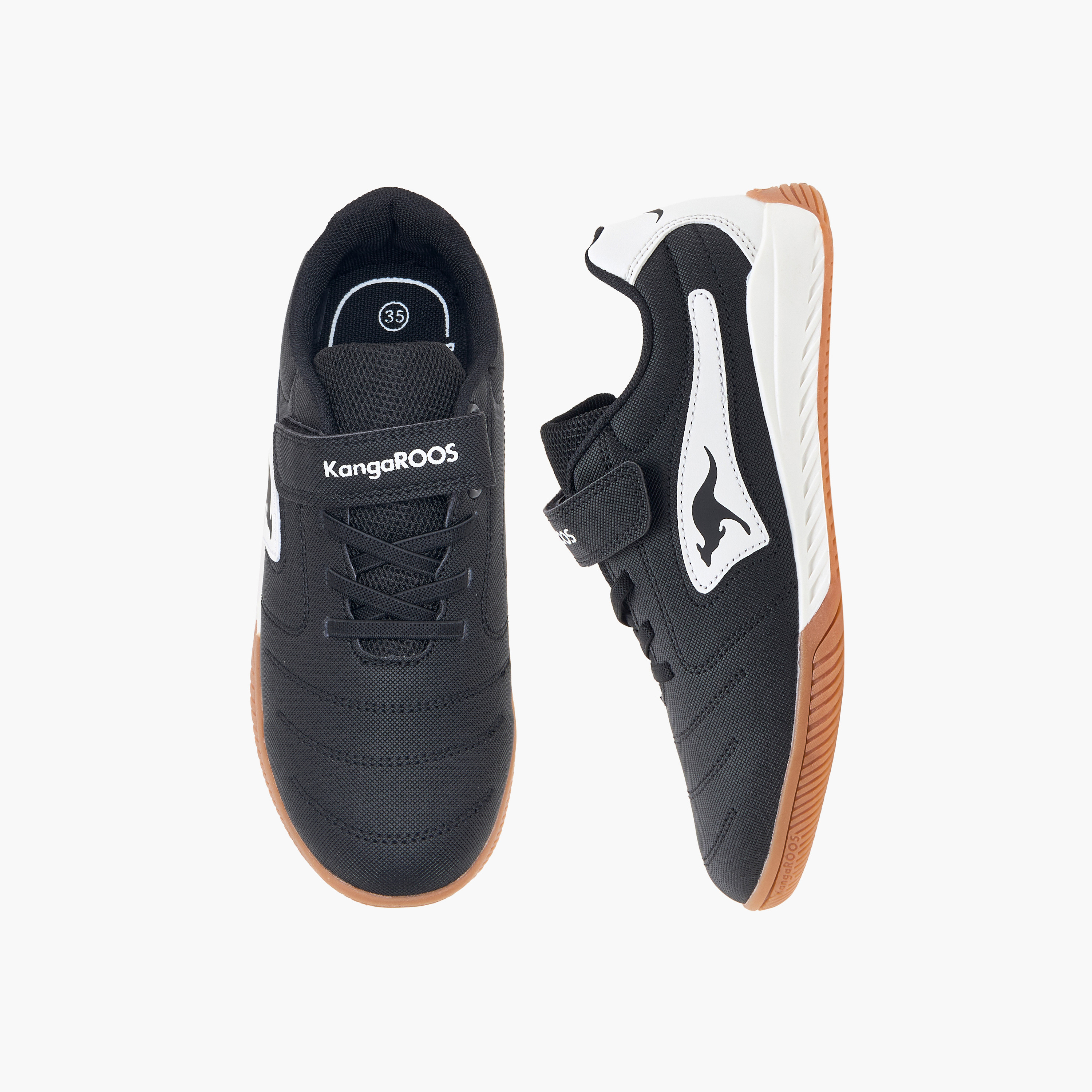 KangaROOS Boys Hook & Loop Sports Shoes-boys-shoes-sports-image-1