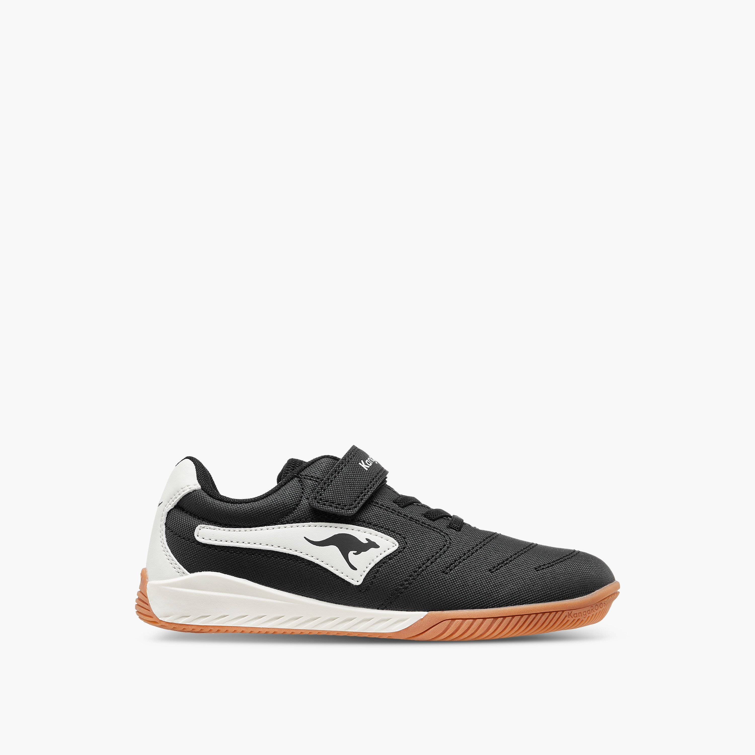 KangaROOS Boys' Logo Applique Sneakers with Hook and Loop Closure-boys-shoes-sneakers-image-3