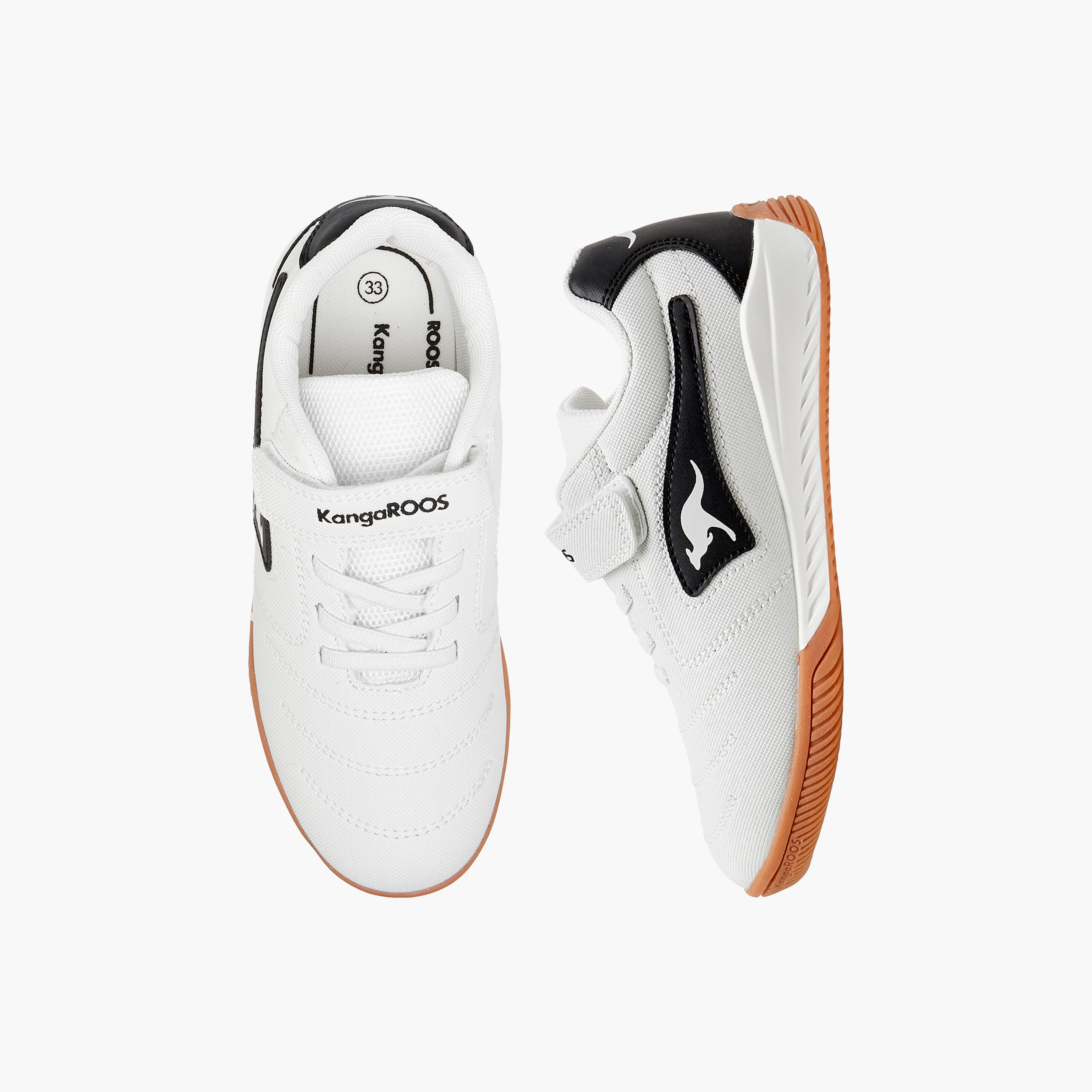 KangaROOS Boys' Logo Applique Sneakers with Hook and Loop Closure-boys-shoes-sneakers-image-6