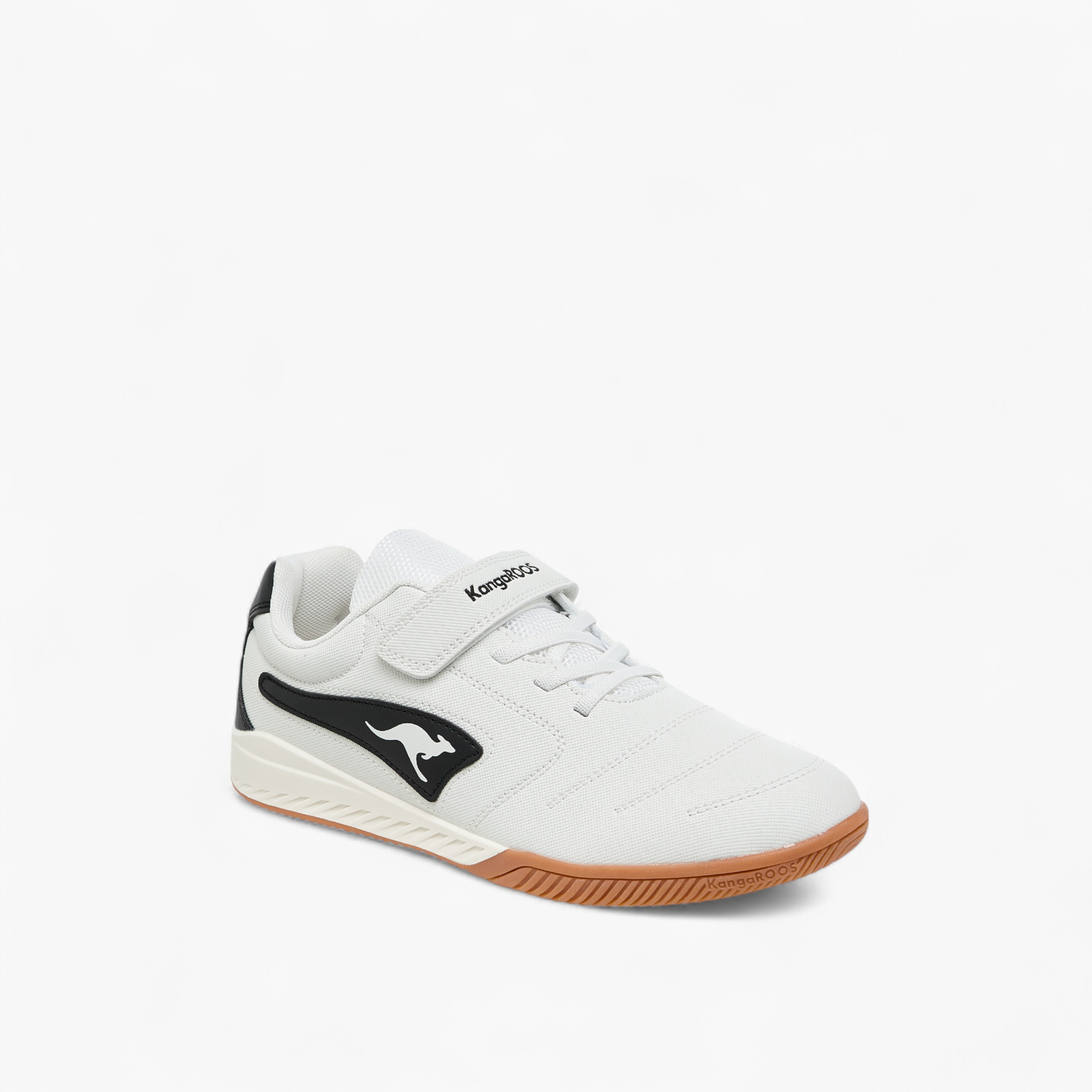 KangaROOS Women's Panelled Sports Shoes with Hook and Loop Closure-women-shoes-sports-image-2