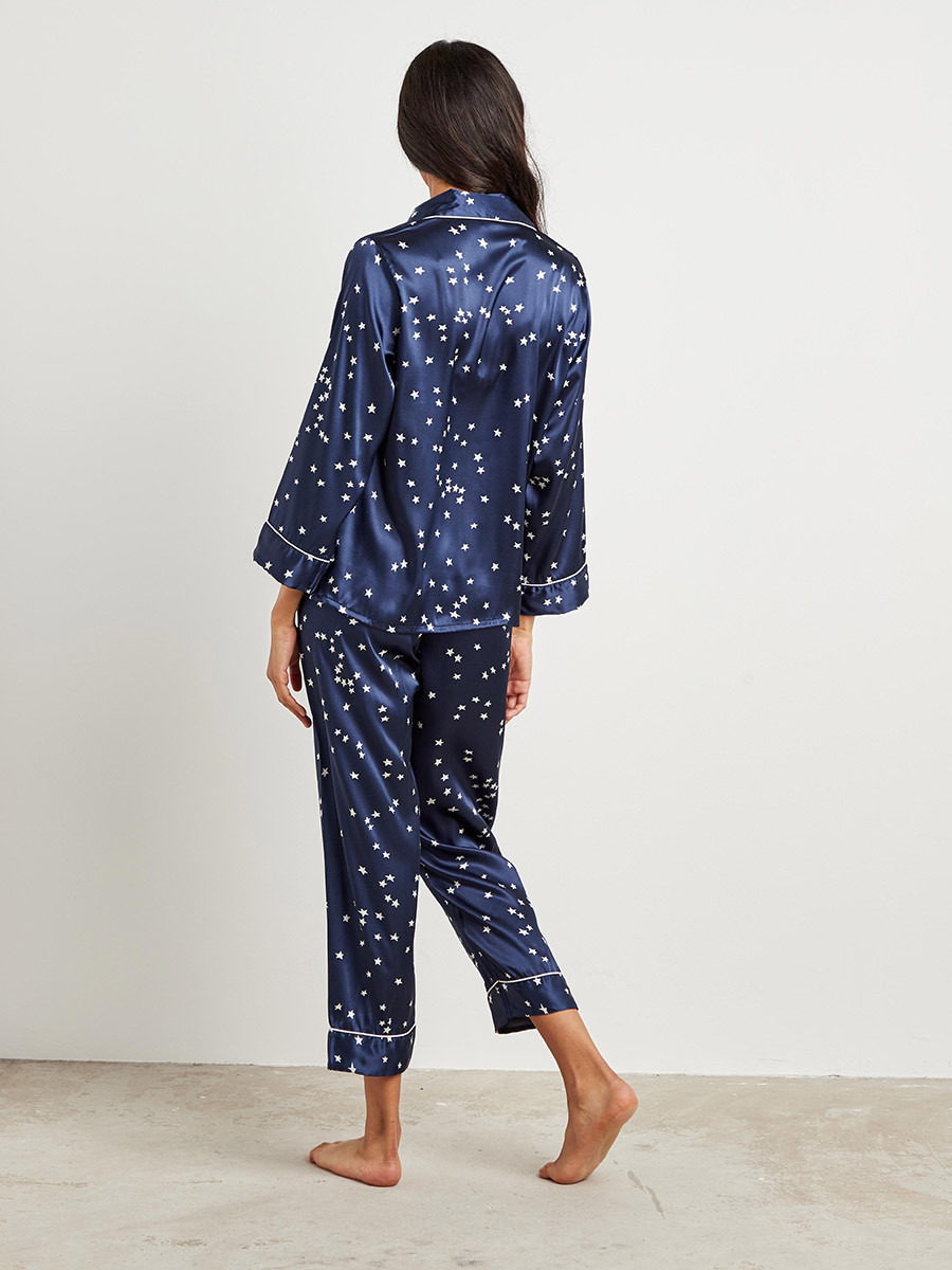 Styli Star Print Shirt and Pyjama Set-women-clothing-nightwear-pyjamas-longsets-image-2