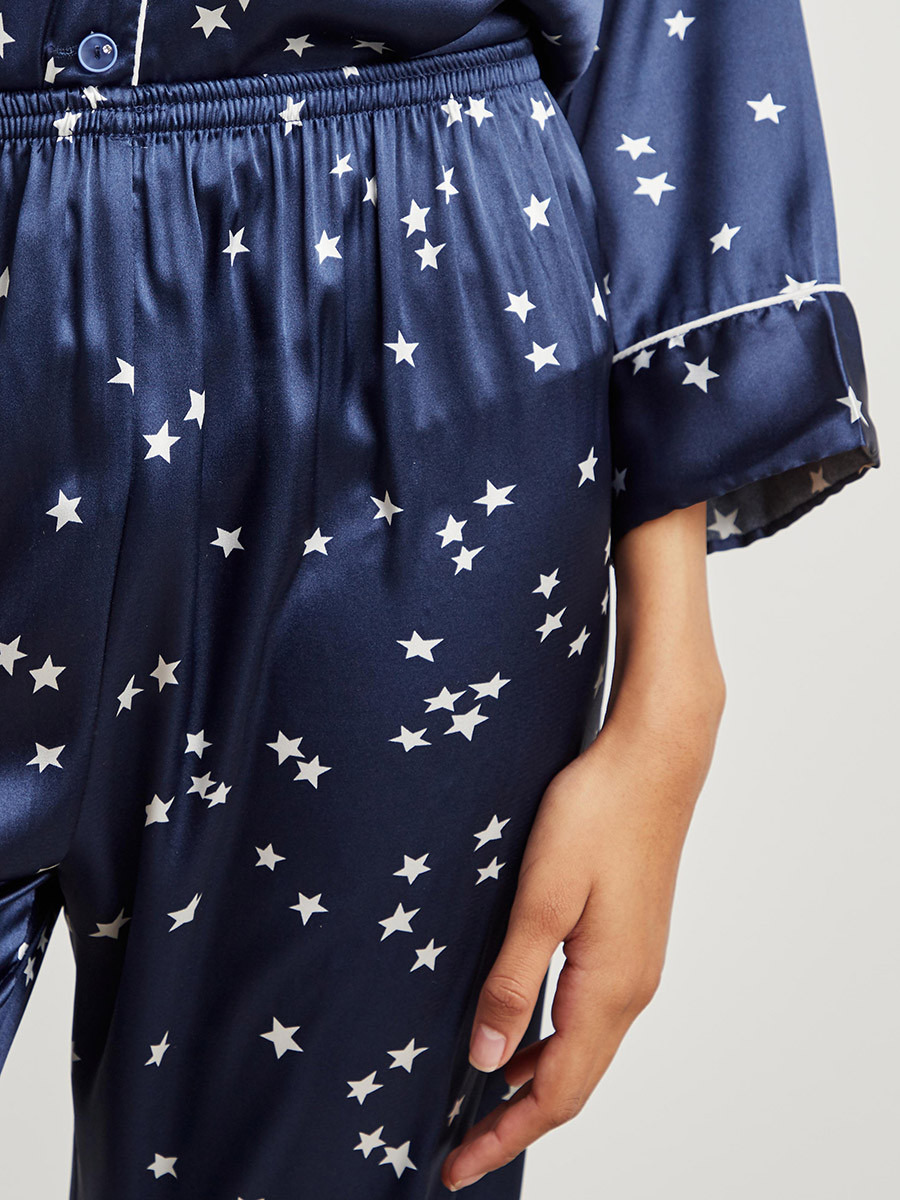 Styli Star Print Shirt and Pyjama Set-women-clothing-nightwear-pyjamas-longsets-image-6