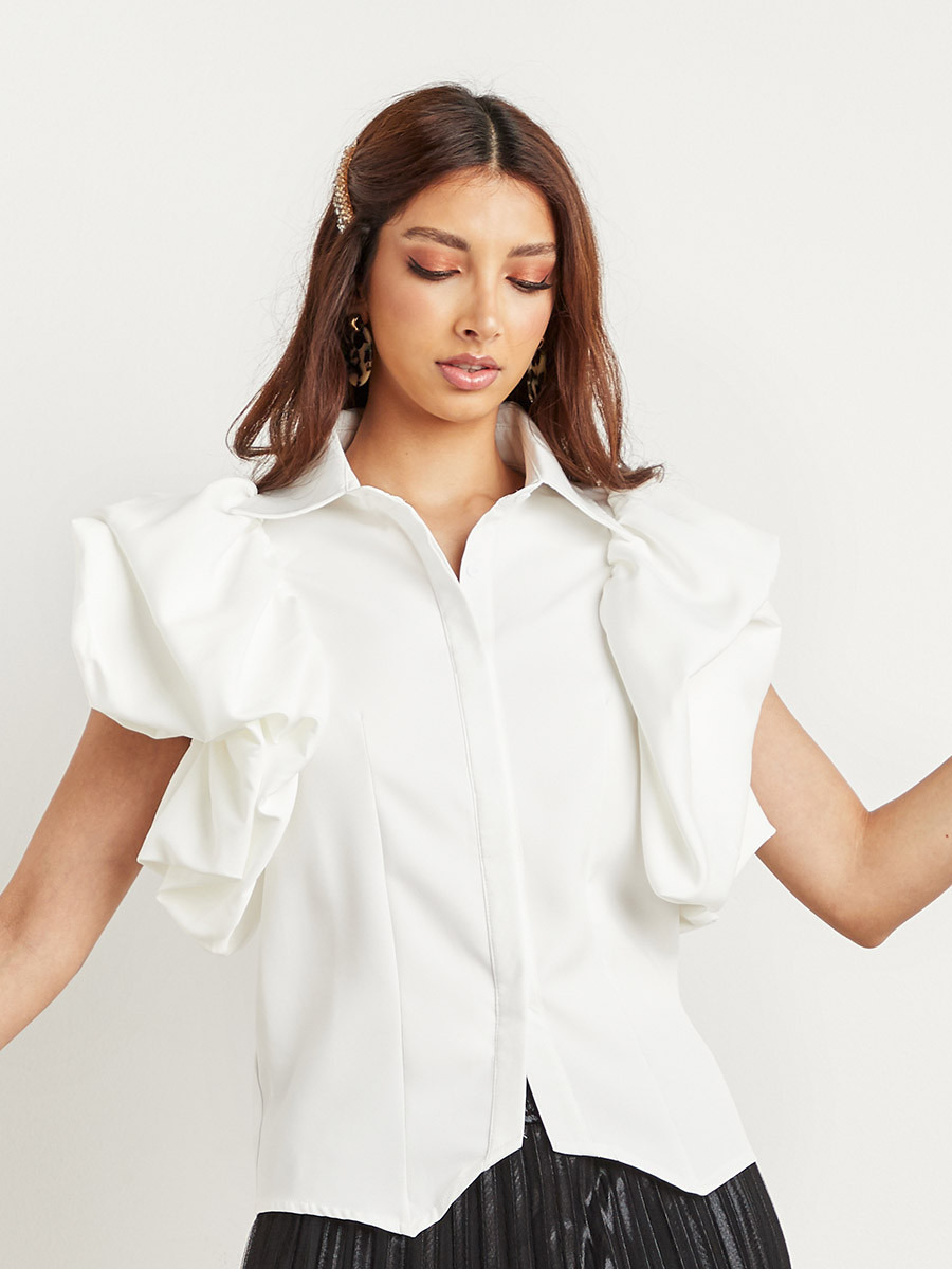 بلوزة فضفاضة من ستايلي-women-clothing-shirtsandblouses-blouses-image-2