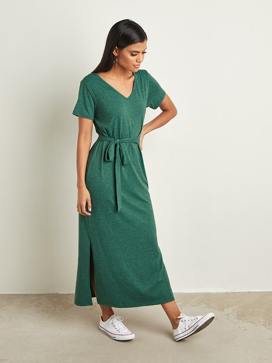فستان طويل بحزام من ستايلي-women-clothing-dresses-image-1
