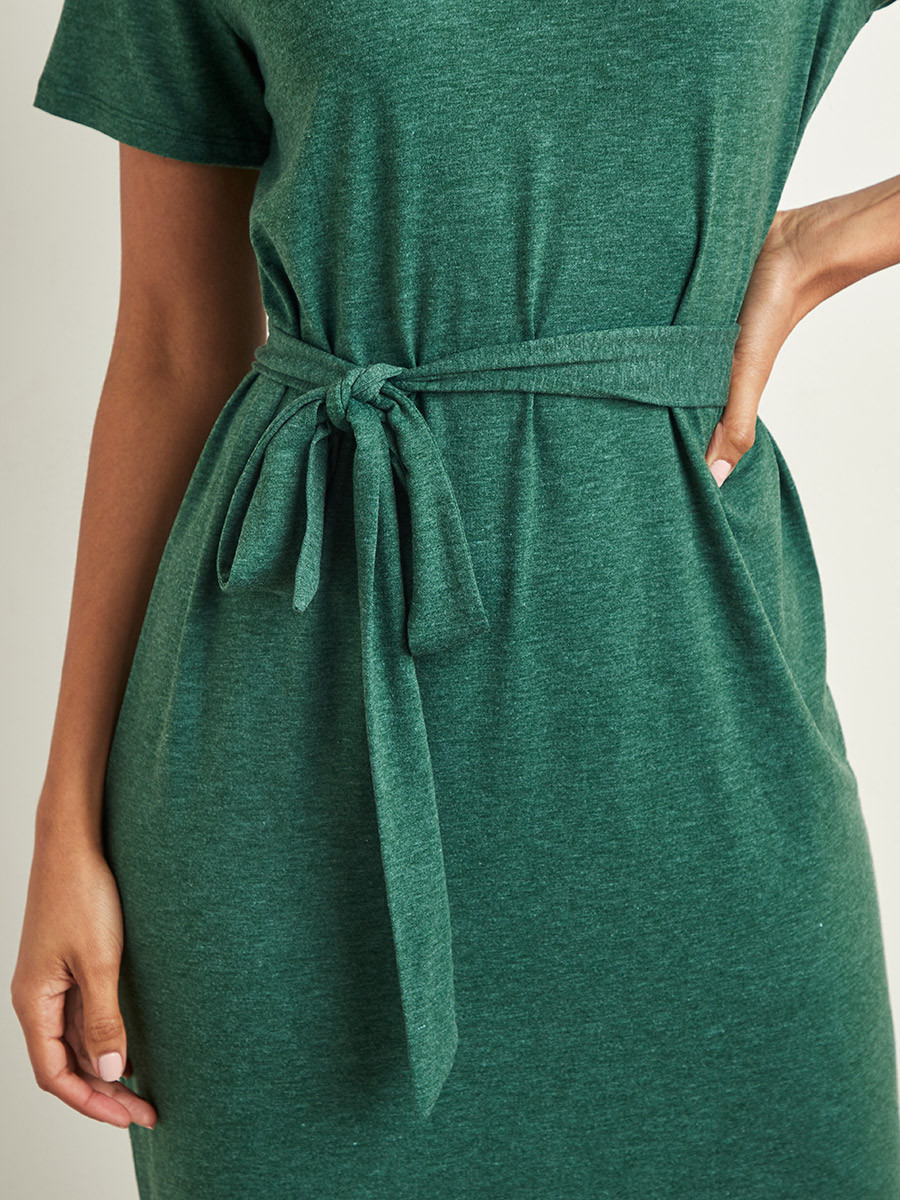 فستان طويل بحزام من ستايلي-women-clothing-dresses-image-5