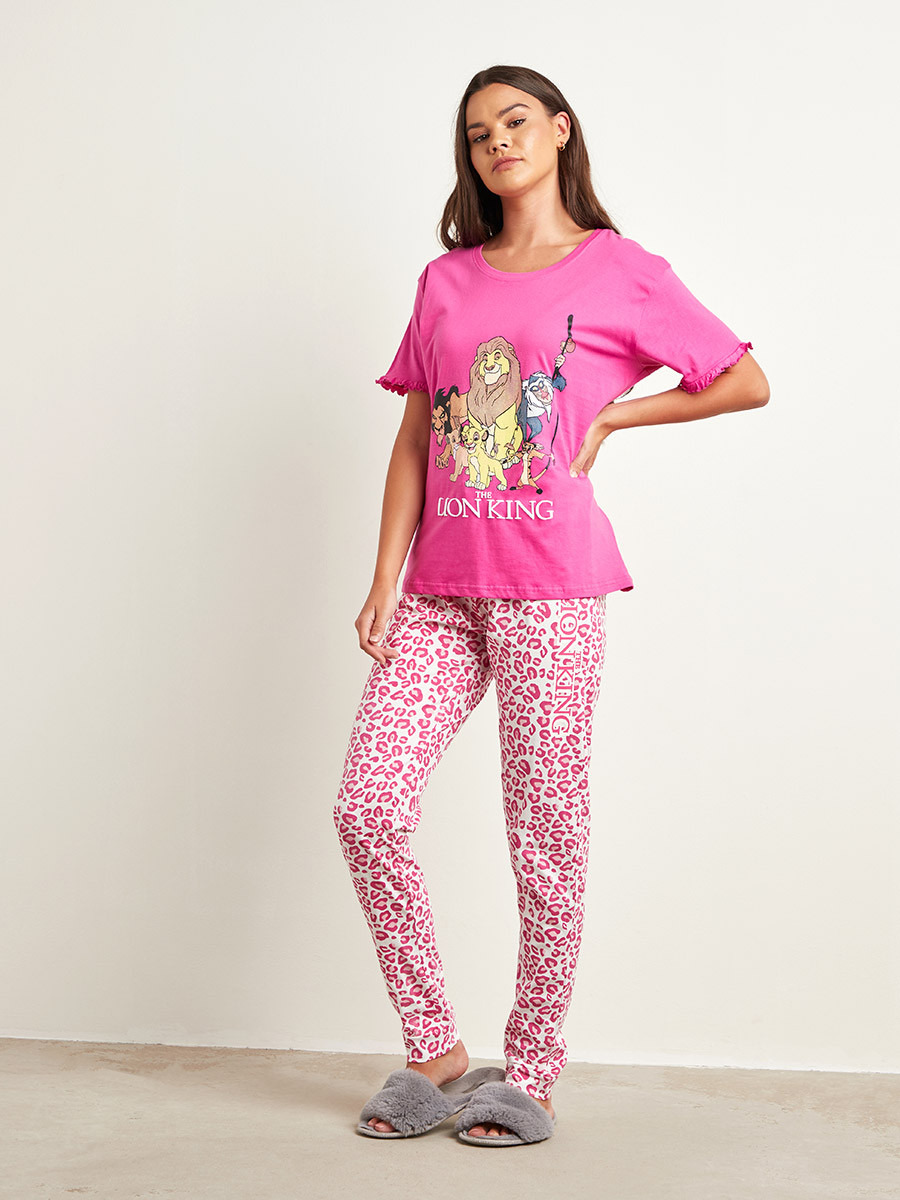 Lion king pajamas discount women's