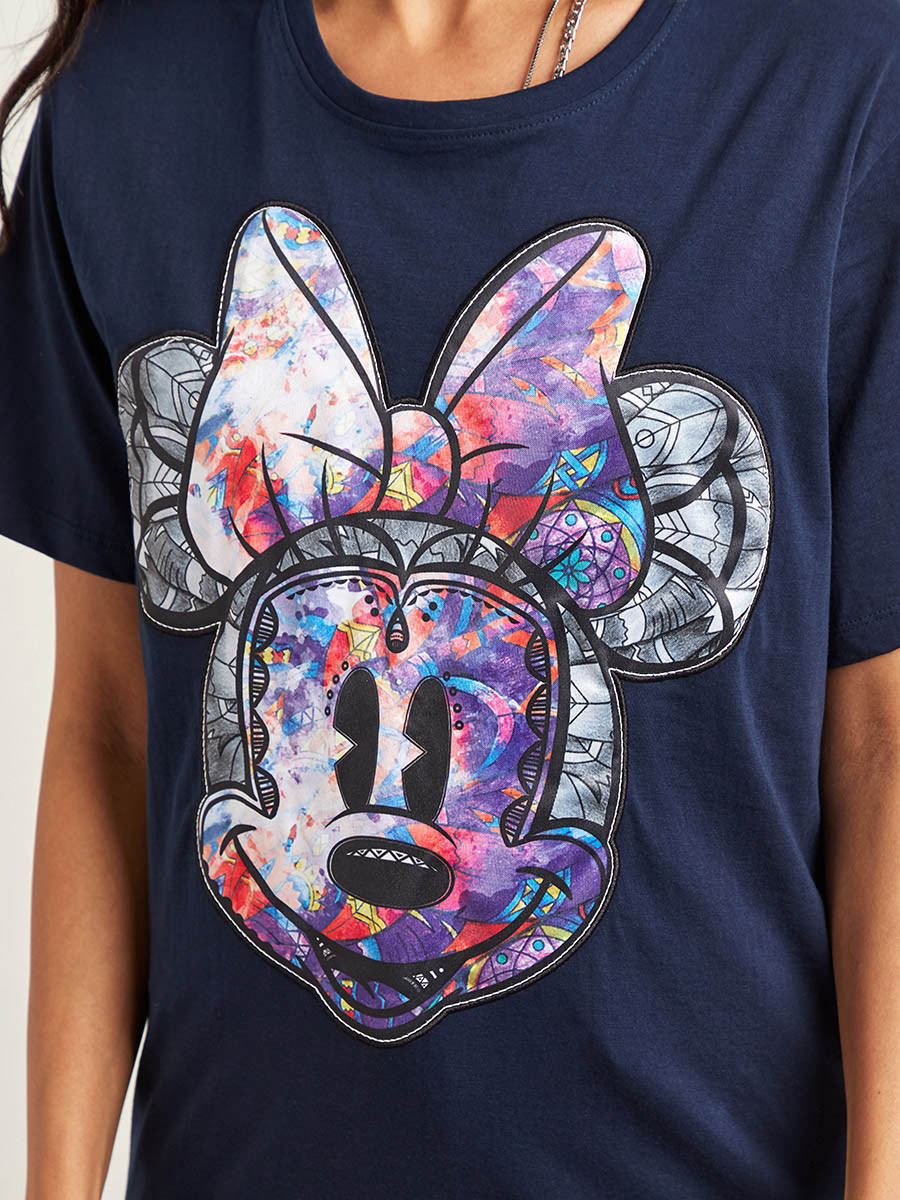 تيشيرت مطبوع بقصة واسعة من ستايلي-women-clothing-tshirts-image-5