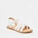 Little Missy Solid Strappy Sandals with Hook and Loop Closure-Girl%27s Sandals-thumbnailMobile-1