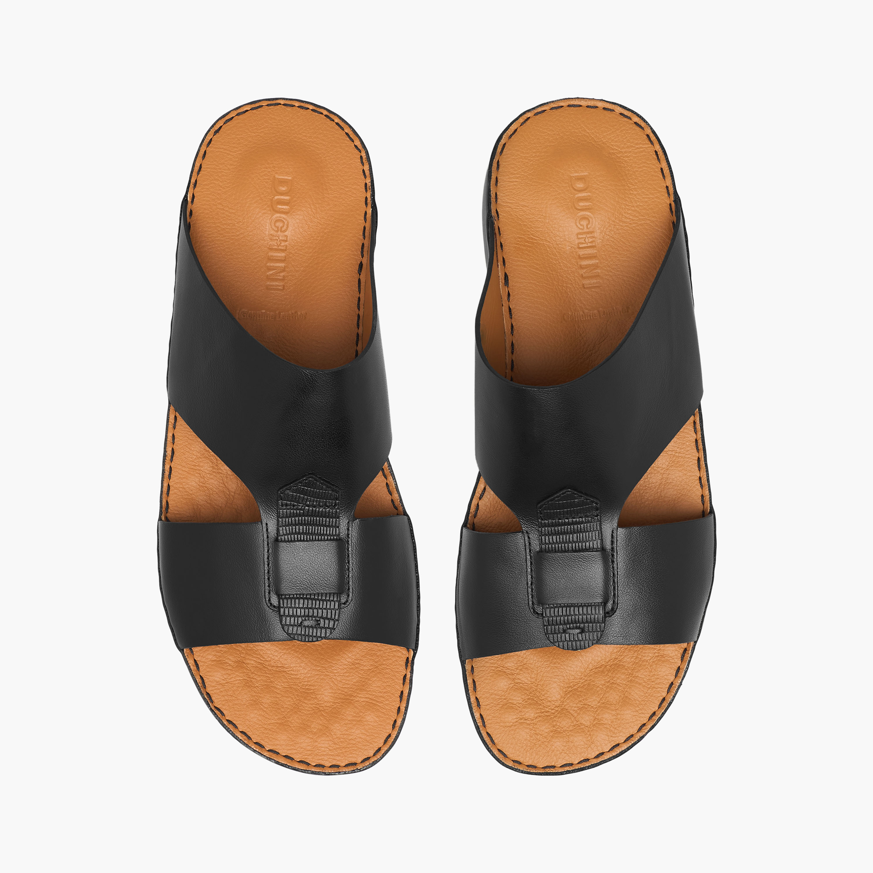 صندل جلد عربي متعدد التصاميم للرجال من دوتشيني-men-shoes-sandals-image-1