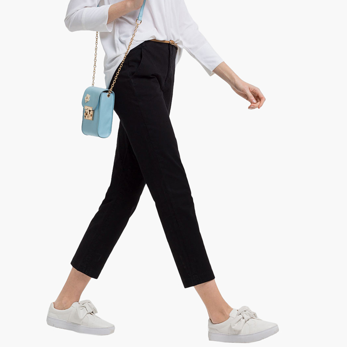 بنطلون سادة بجيوب من رينا-women-clothing-bottoms-trousers-image-4