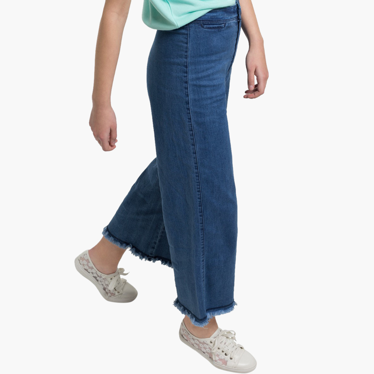 Rina Solid Denim Pants with Buttoned Waistband-women-clothing-bottoms-trousers-image-3