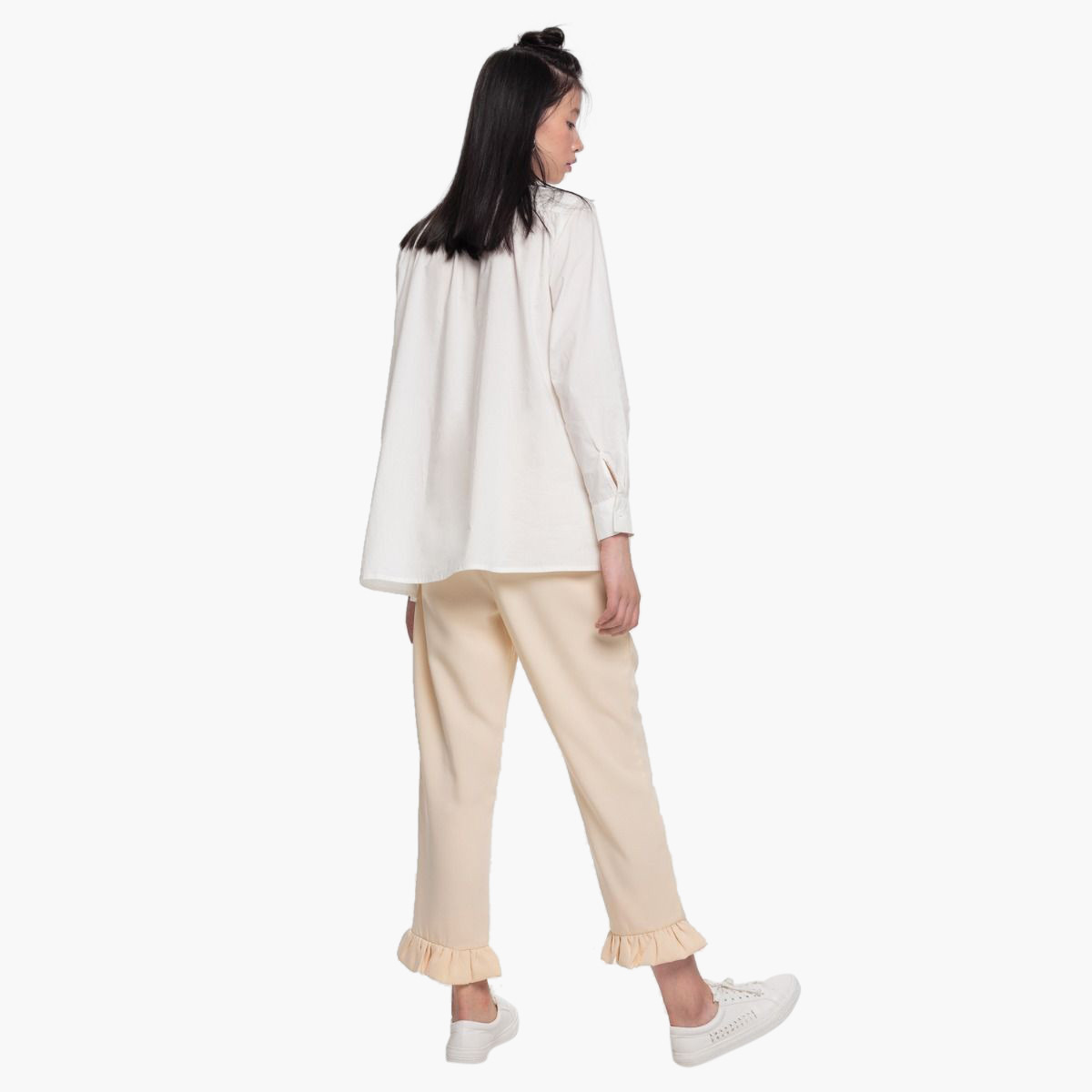 Rina Solid Cropped Pants with Ruffle Detail-women-clothing-bottoms-trousers-image-4