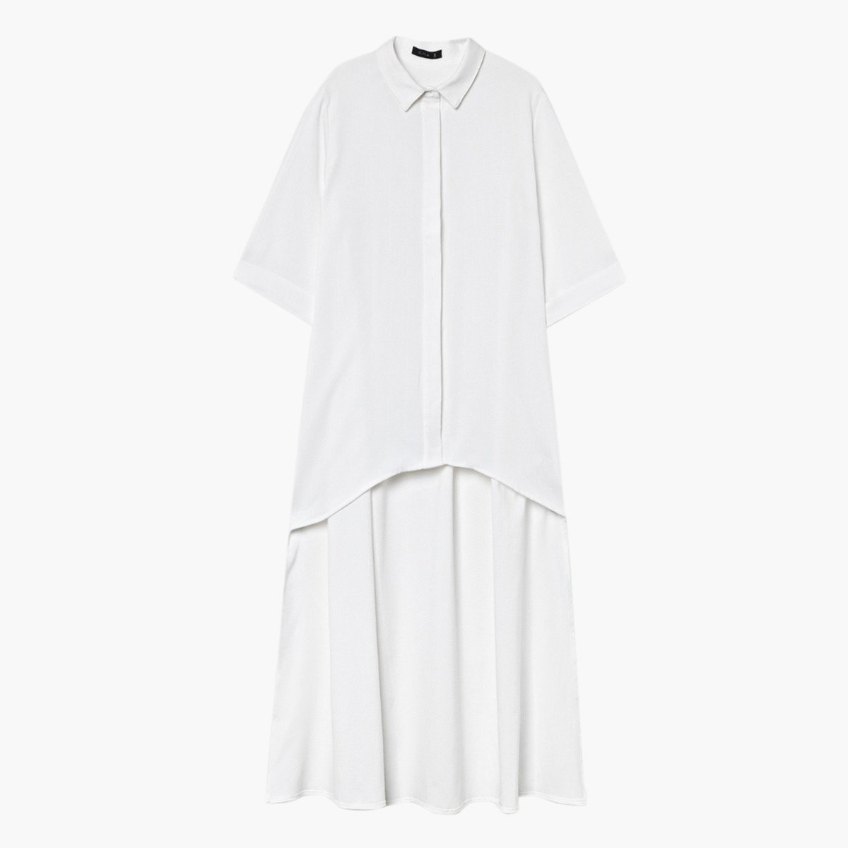 Rina Solid Longline Collared Tunic with Asymmetric Hem-women-clothing-shirtsandblouses-blouses-image-4