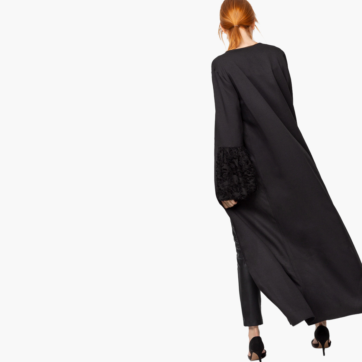 Rina Solid Longline Shrug with Long Sleeves-women-clothing-dresses-image-4