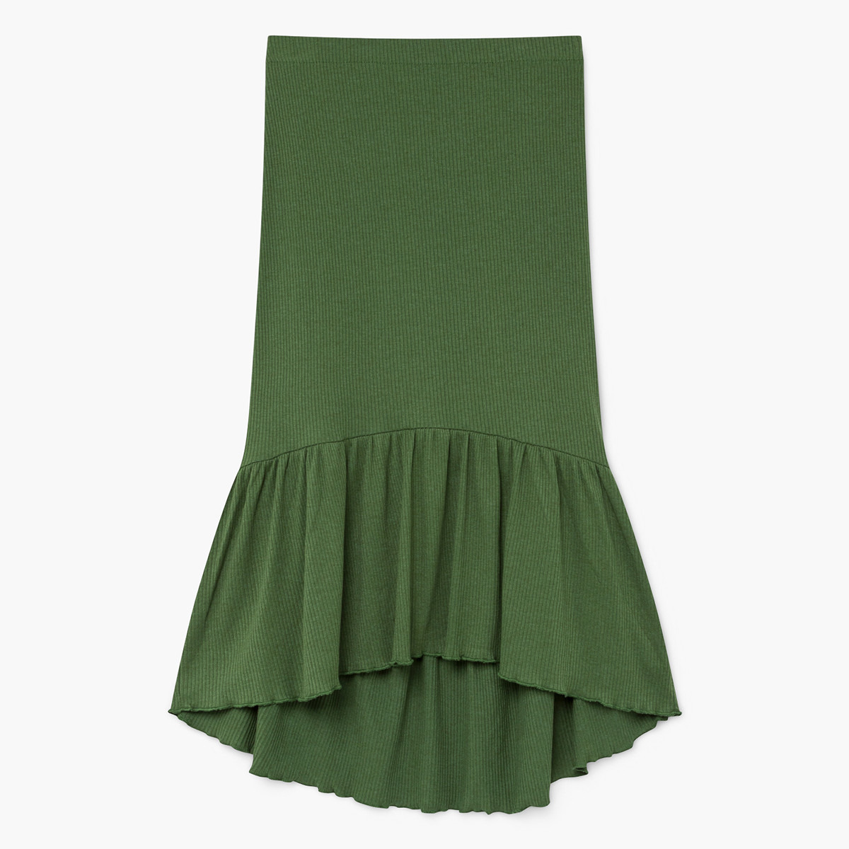 تنّورة واسعة بارزة الملمس بتفاصيل كشكشة من رينا-women-clothing-bottoms-skirts-image-9
