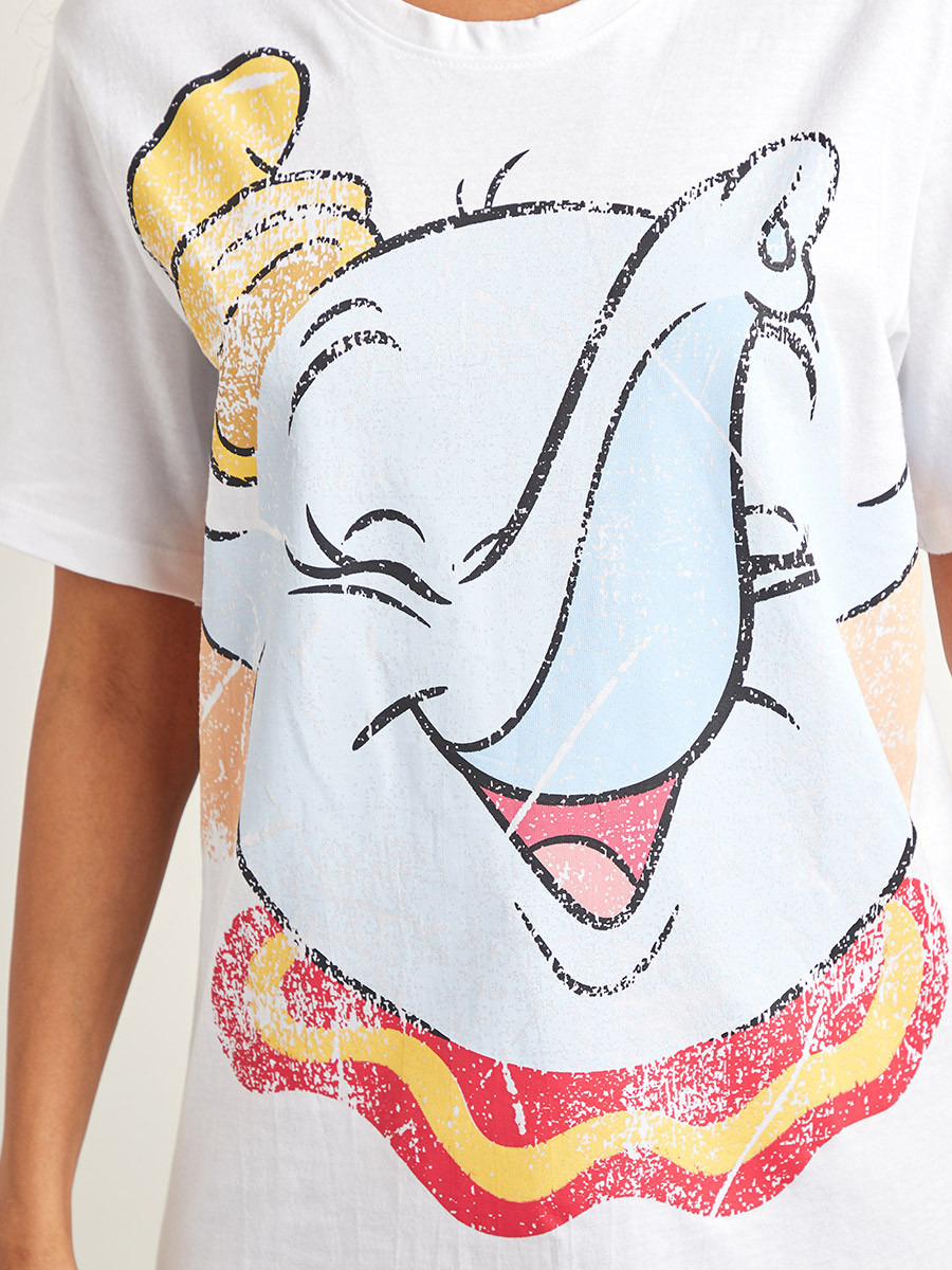 تيشيرت مطبوع بقصة واسعة من ستايلي-women-clothing-tshirts-image-4