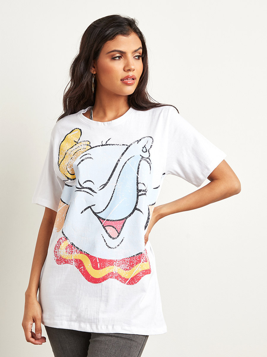 تيشيرت مطبوع بقصة واسعة من ستايلي-women-clothing-tshirts-image-5