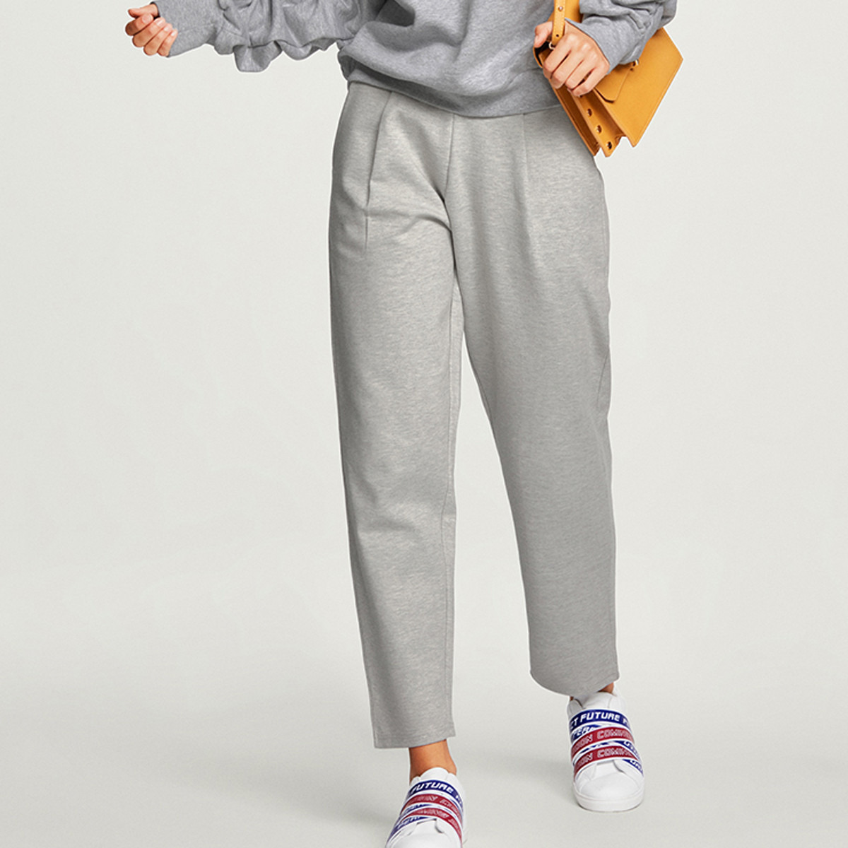 بنطلون رياضي سادة بجيوب وخصر مطّاطي من رينا-women-clothing-bottoms-joggers-image-6