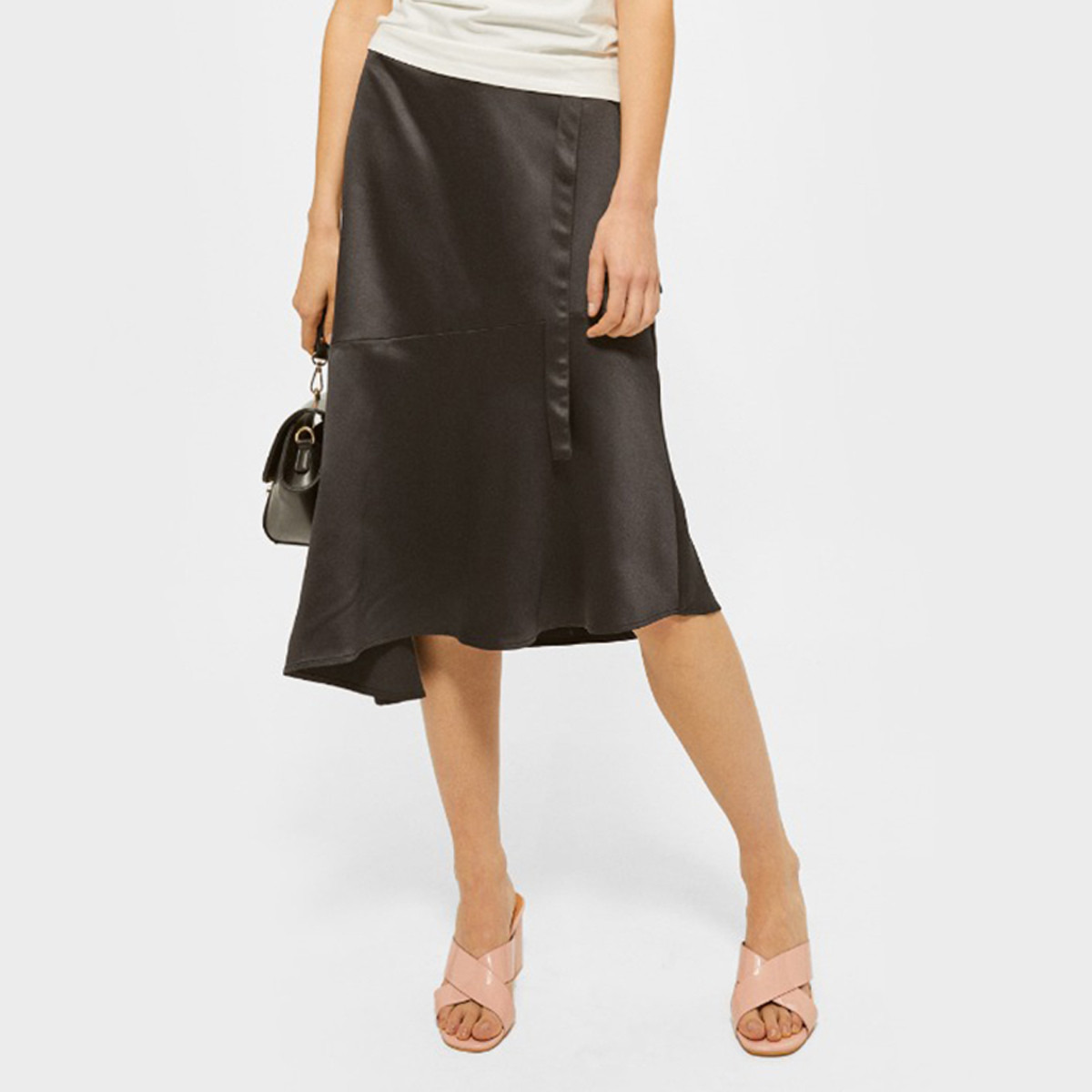 Rina Solid Mid-Rise A-line Skirt-women-clothing-bottoms-skirts-image-1