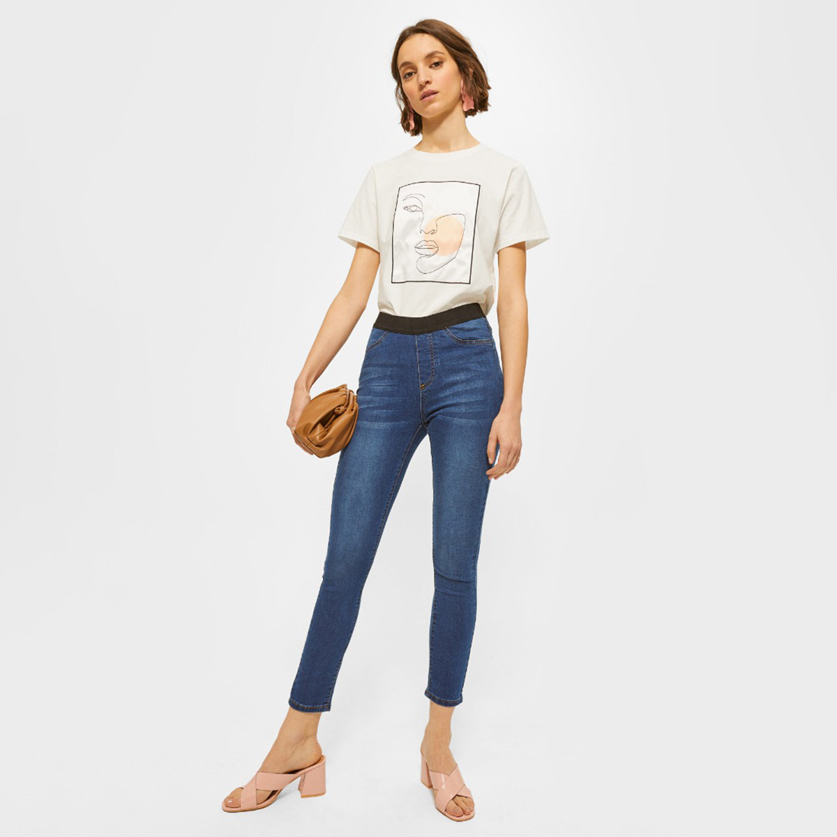 بنطلون ضيق بقصّة سكيني سادة بطول الكاحل وخصر متوسط الإرتفاع من رينا-women-clothing-bottoms-leggings-image-4