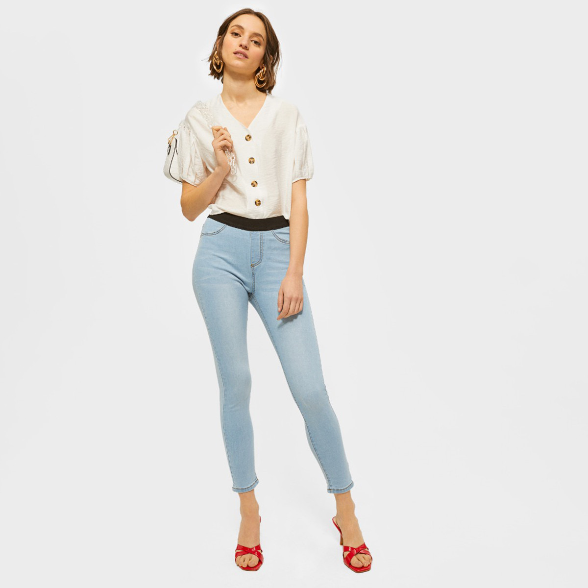 بنطلون ضيق بقصّة سكيني سادة بطول الكاحل وخصر متوسط الإرتفاع من رينا-women-clothing-bottoms-leggings-image-7