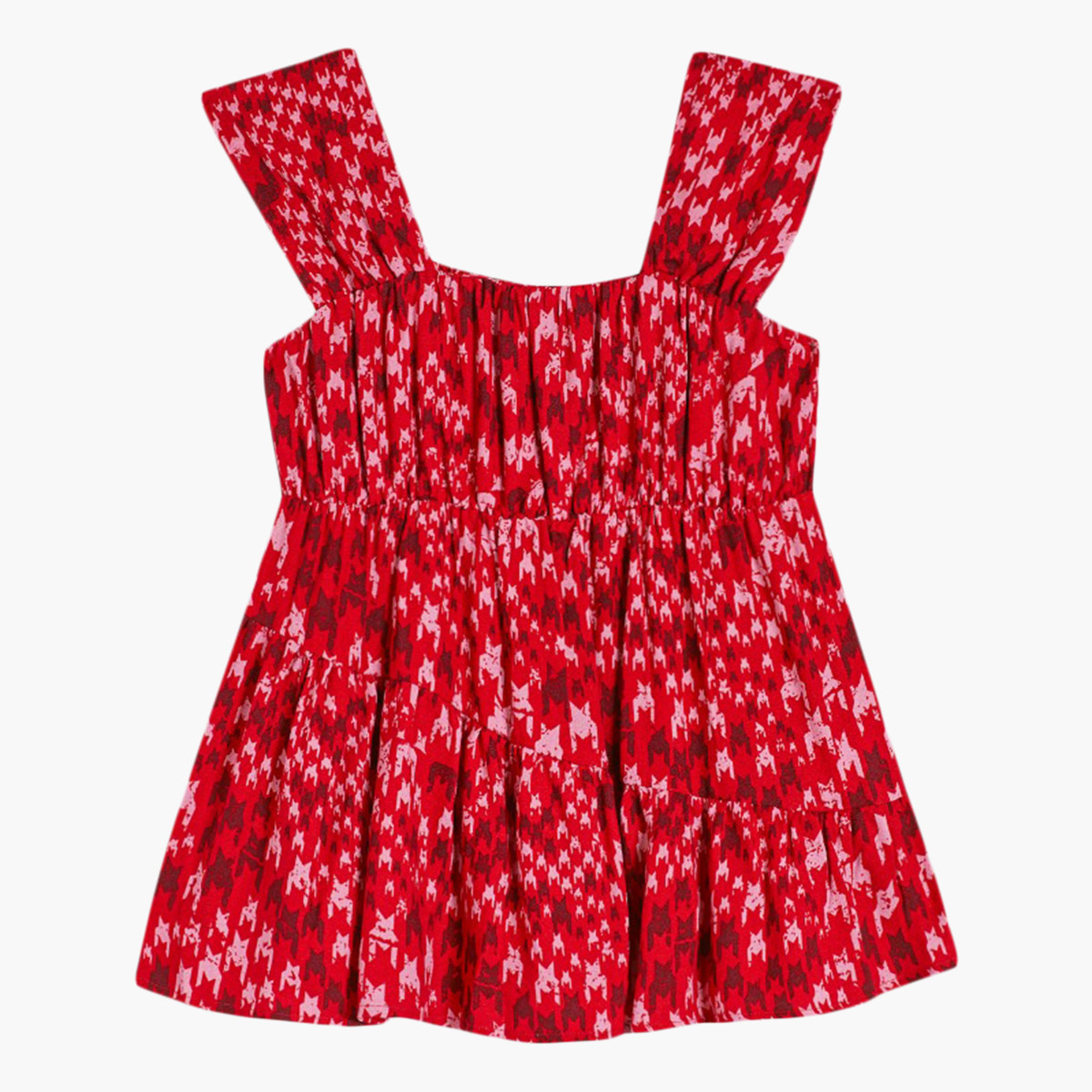 بلوزة بدون أكمام متعددة الطبقات بطبعات وياقة مربعة من رينا-women-clothing-shirtsandblouses-blouses-image-4