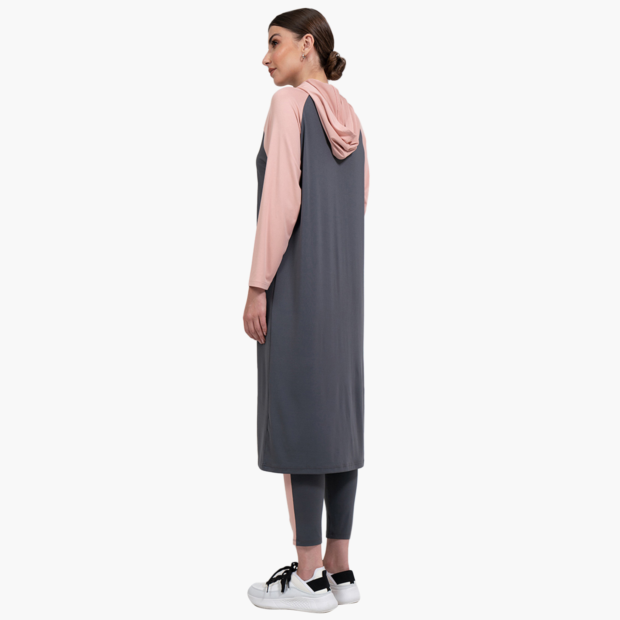 رينا  رمادي متوسط الطول فستان-women-clothing-dresses-image-5